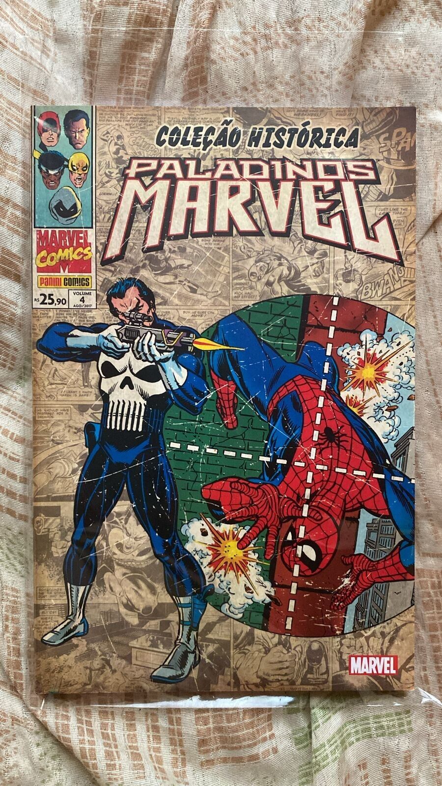 Amazing Spider Man 129 1st App of Punisher Foreign Key Brazil Edition Portuguese