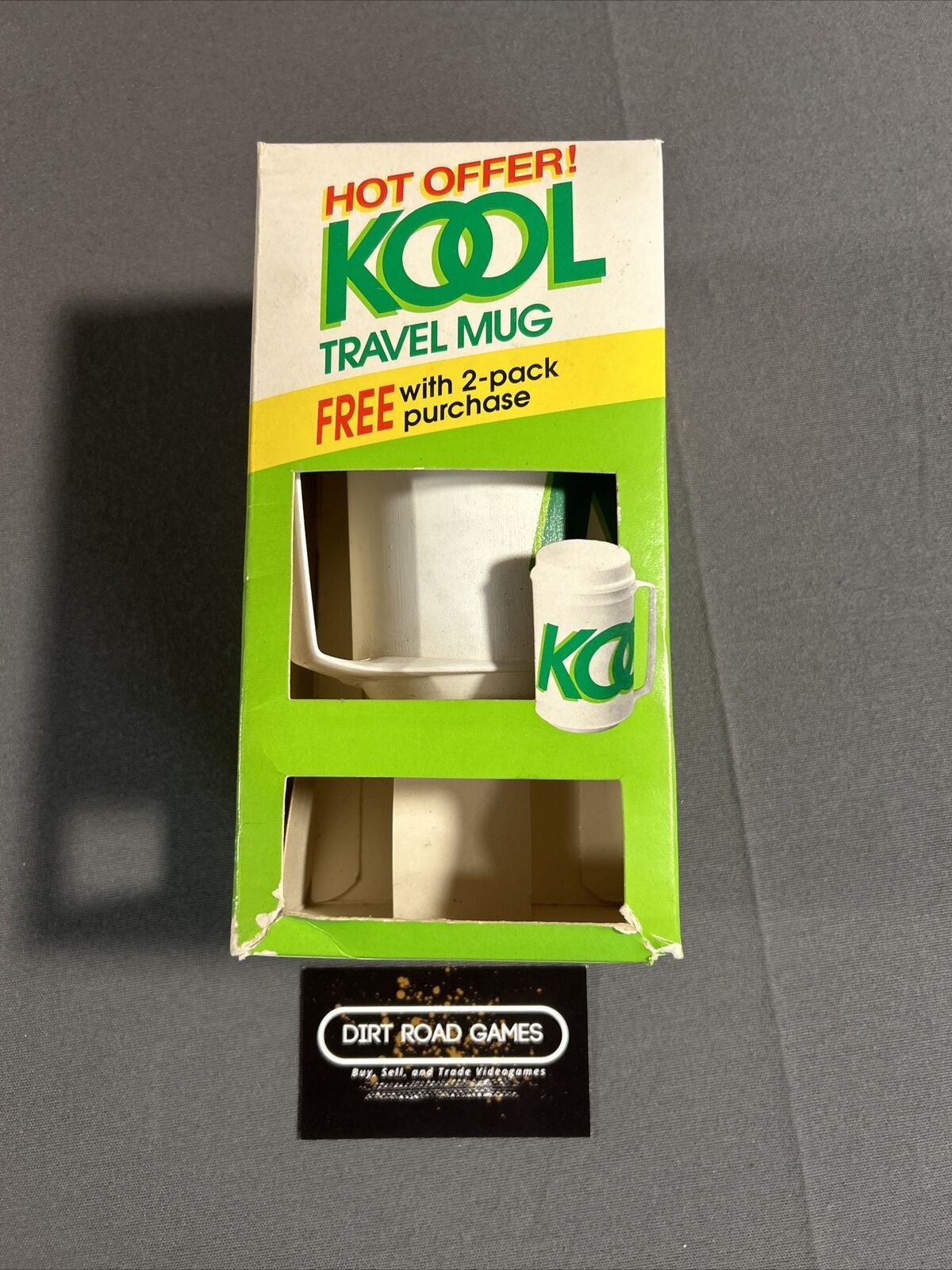 KOOL Promotional Thermal Coffee Plastic Travel Mug \