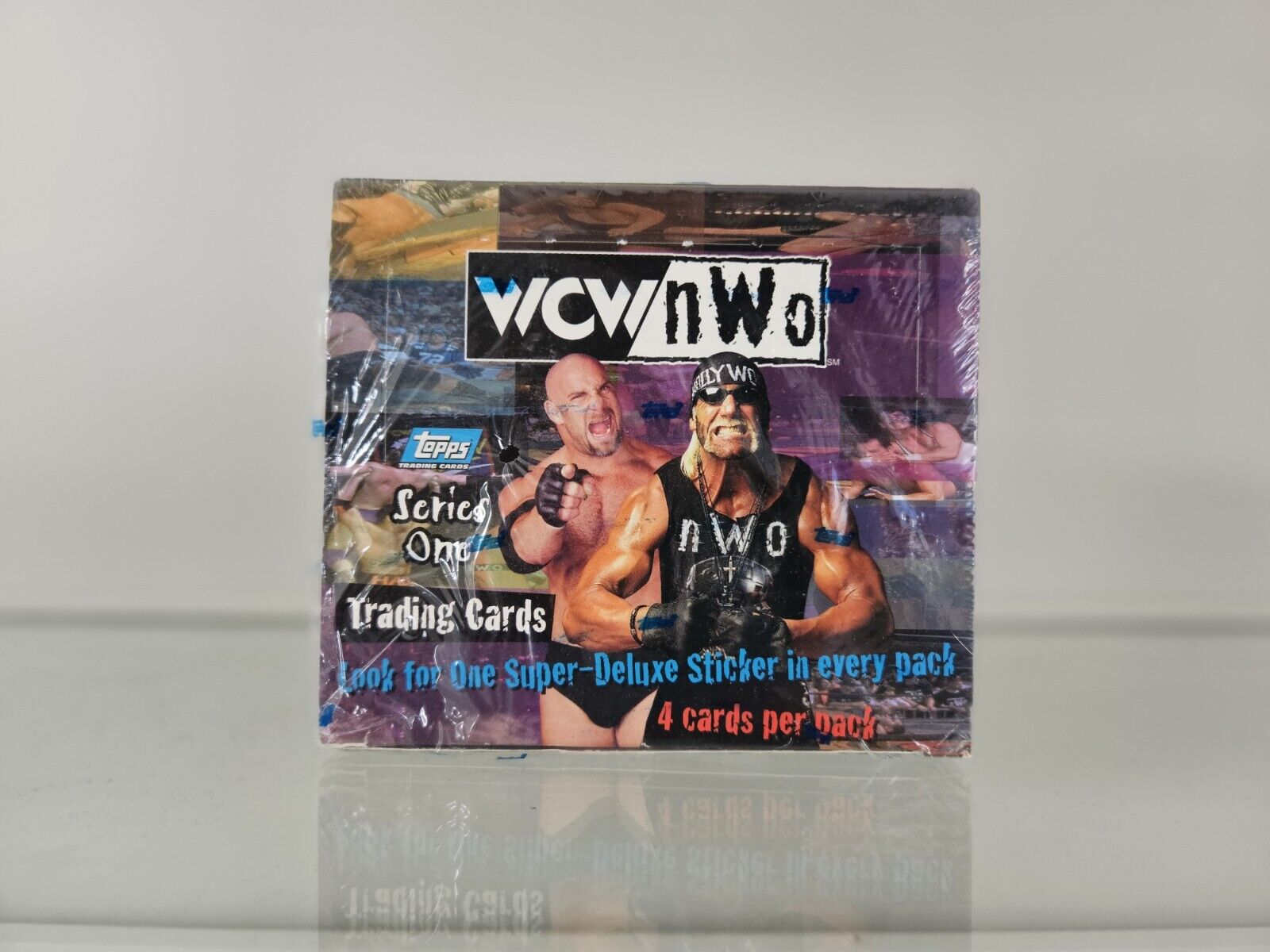 WCW NWO Topps Series 1 Trading Cards 24 Packs SEALED Box 1998 WWE