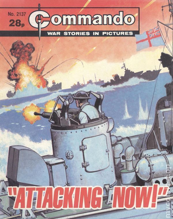 Commando War Stories in Pictures #2137 FN 1987 Stock Image