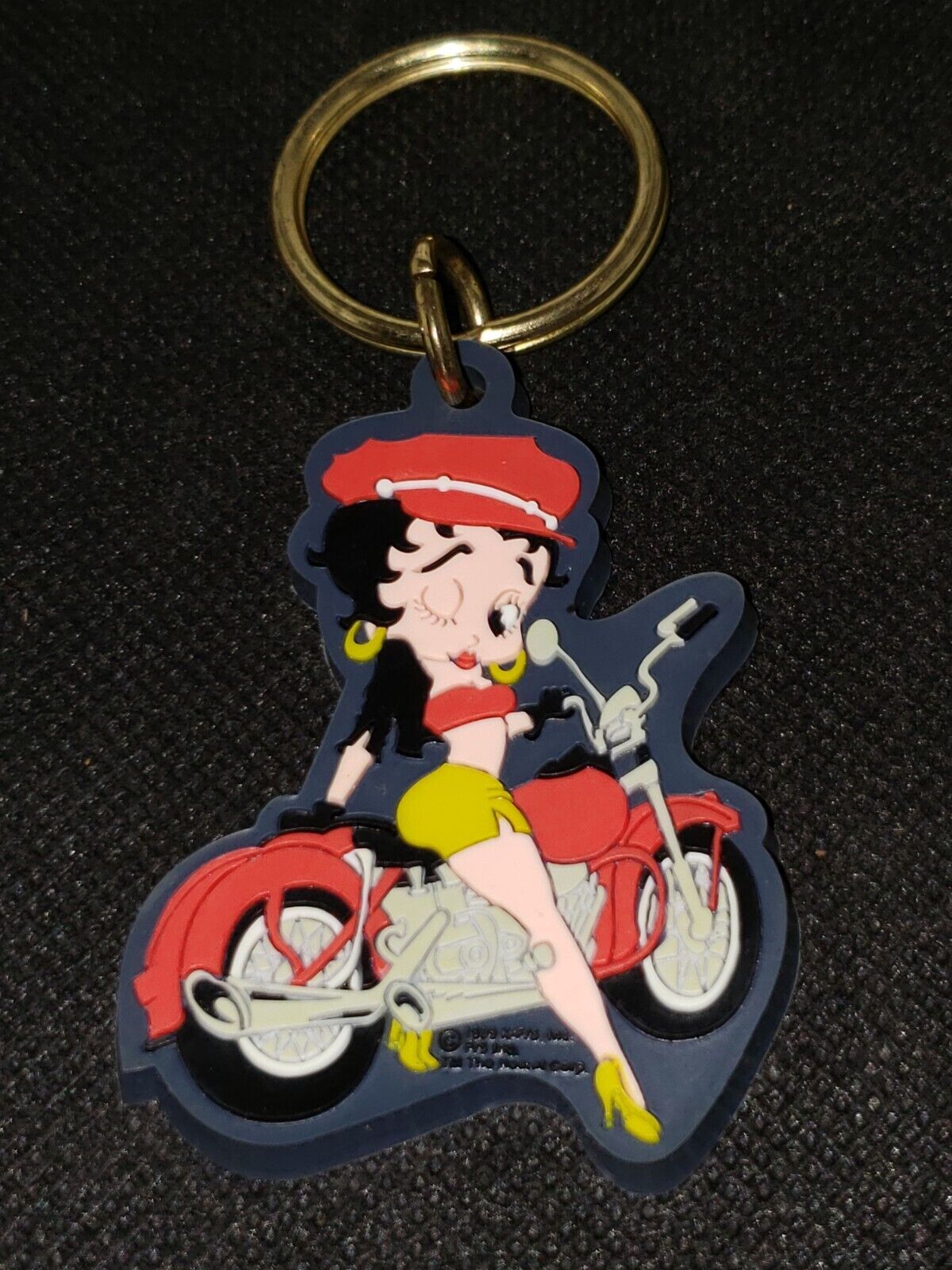 Vintage Betty Boop Motorcycle Keychain 💥FREE SHIPPING💥