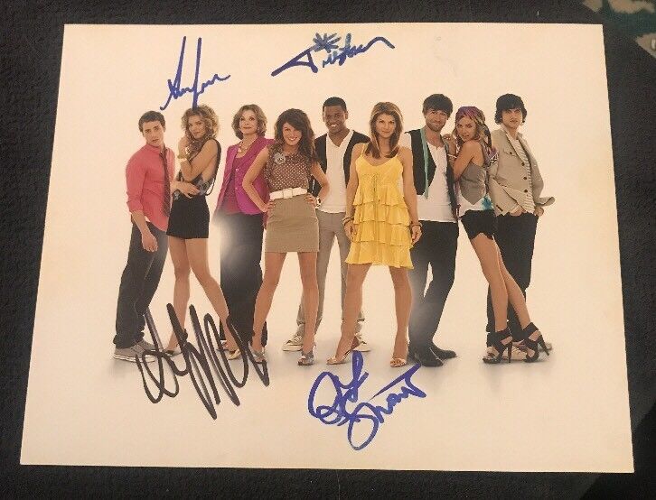 ANNALYNNE MCCORD TRISTAN WILDS+CAST 90210 SIGNED 8X10 PHOTO W/COA+PROOF RARE WOW
