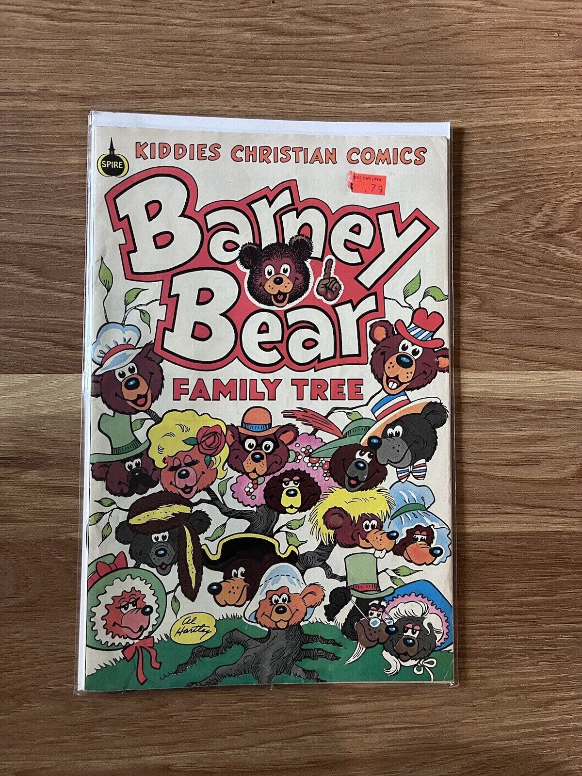 Barney Bear Family Tree #1 Christian Comics