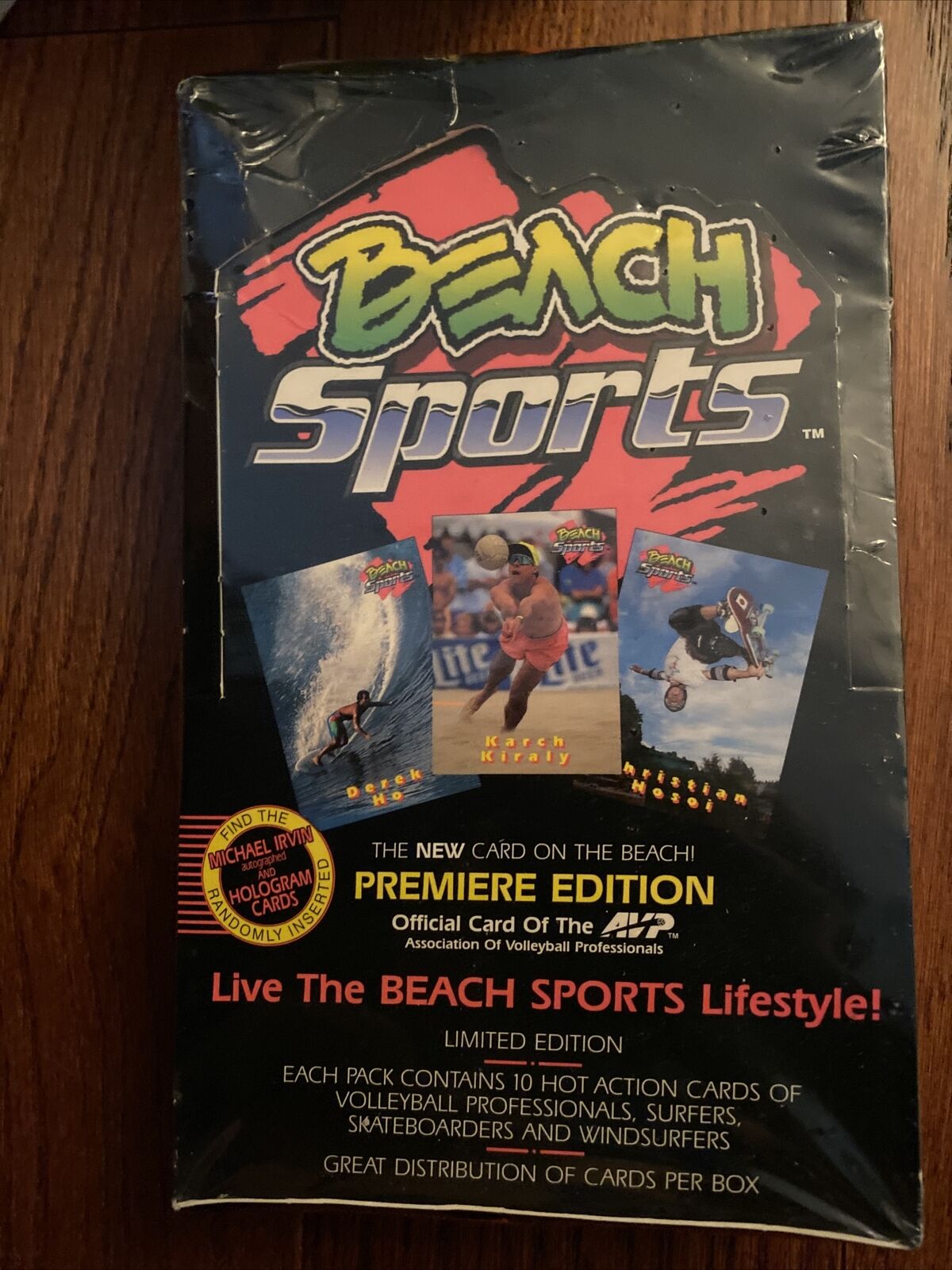 Beach Sports Premiere Edition Trading Card Box unopen factory sealed new be1