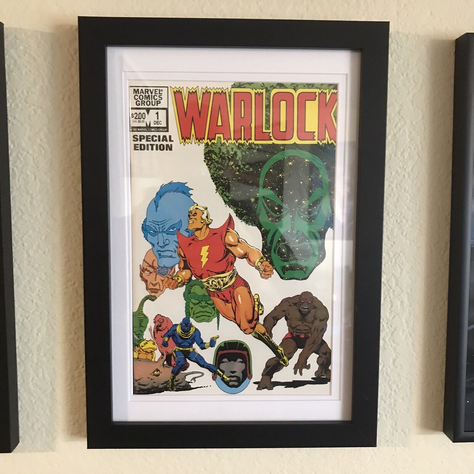 Framed Warlock Special Edition #1 - 1982 Marvel Jim Starlin