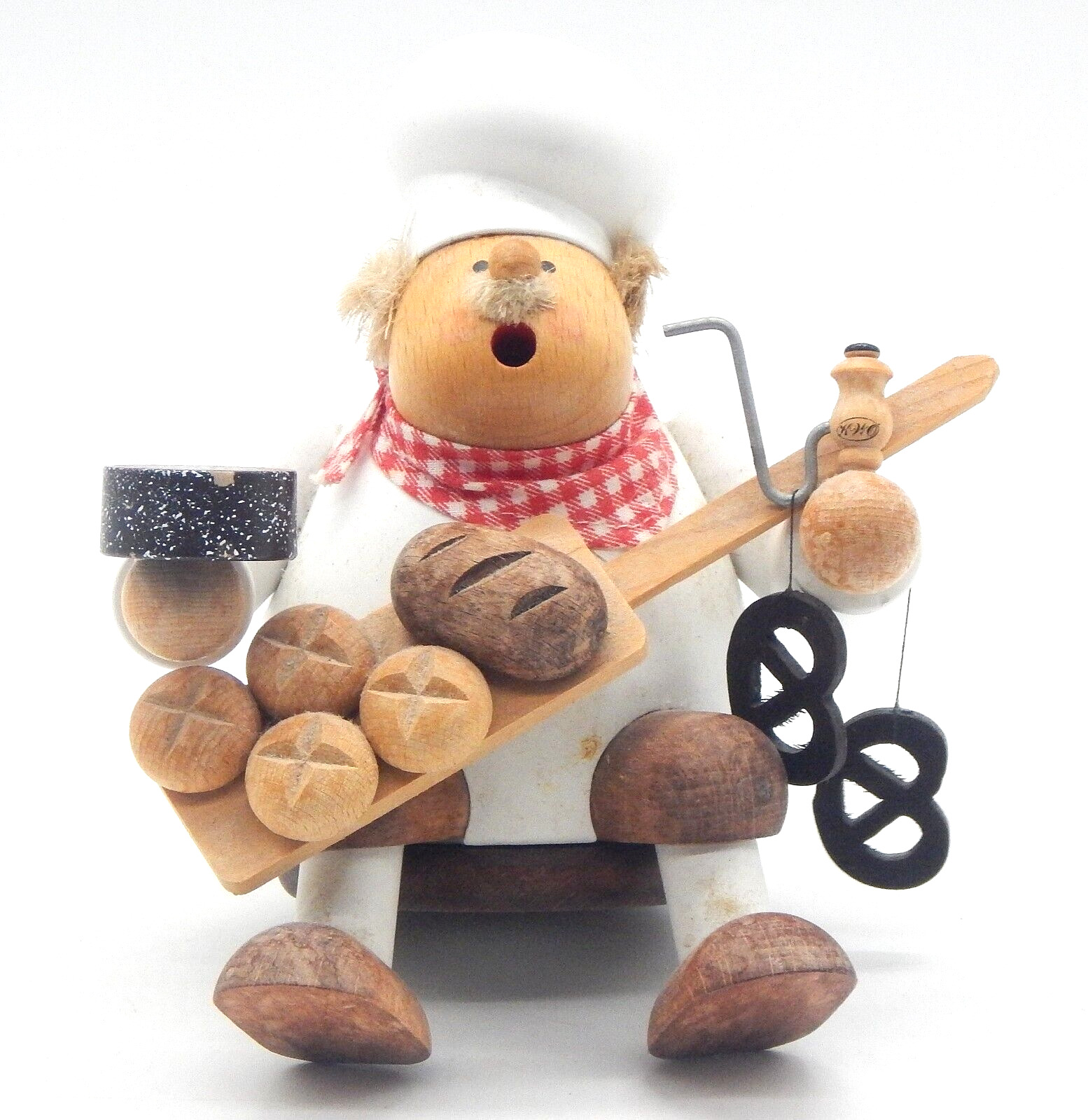 Sitting Baker with Cakes and Breads German Incense Smoker BY KWO Made In Germany
