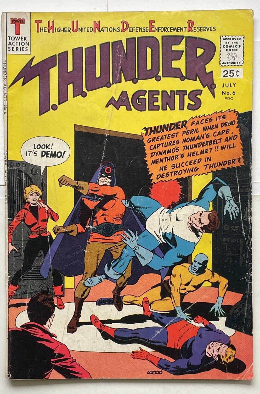 Thunder Agents #6 -Tower Comics -1966