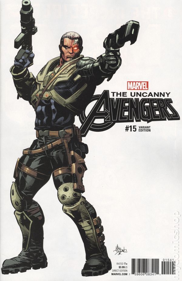 Uncanny Avengers #15B Deodato 1:10 Variant NM 2016 Stock Image