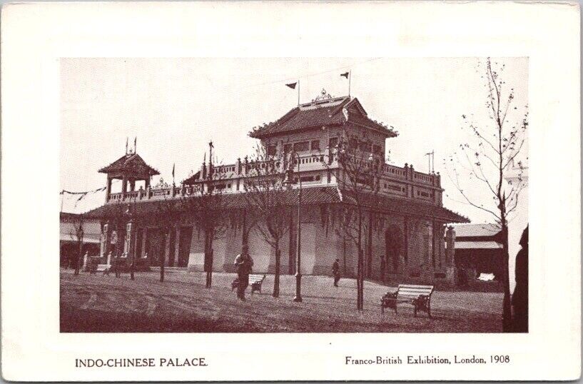 1908 FRANCO-BRITISH EXHIBITION London Postcard \