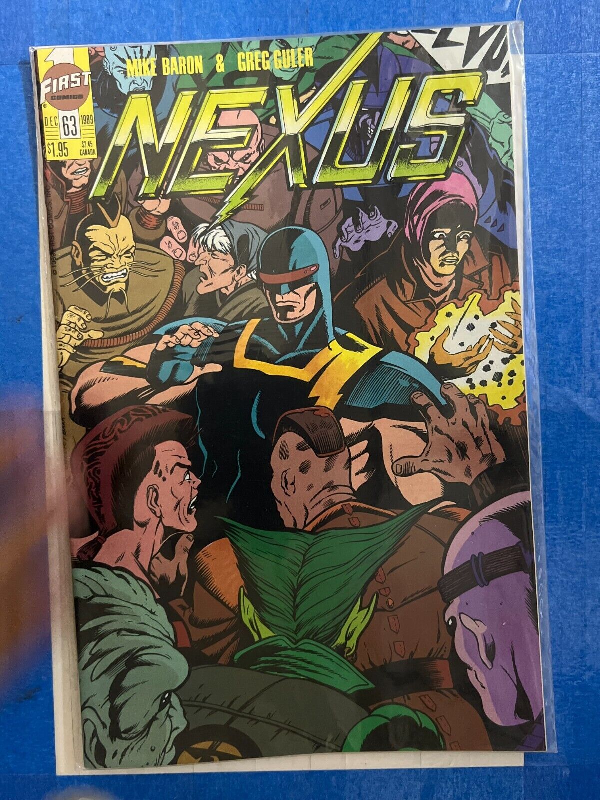 Nexus #63 First Comics 1989| Combined Shipping B&B