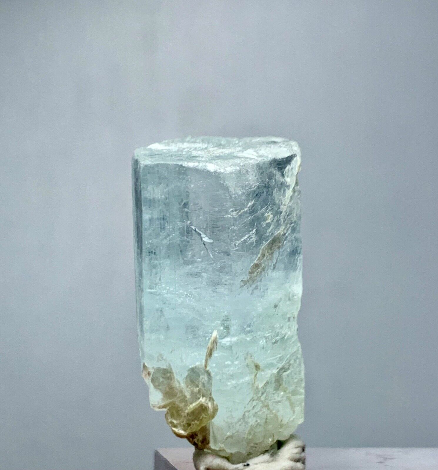 43 Cts Terminated Aquamarine Crystal From SkarduPakistan