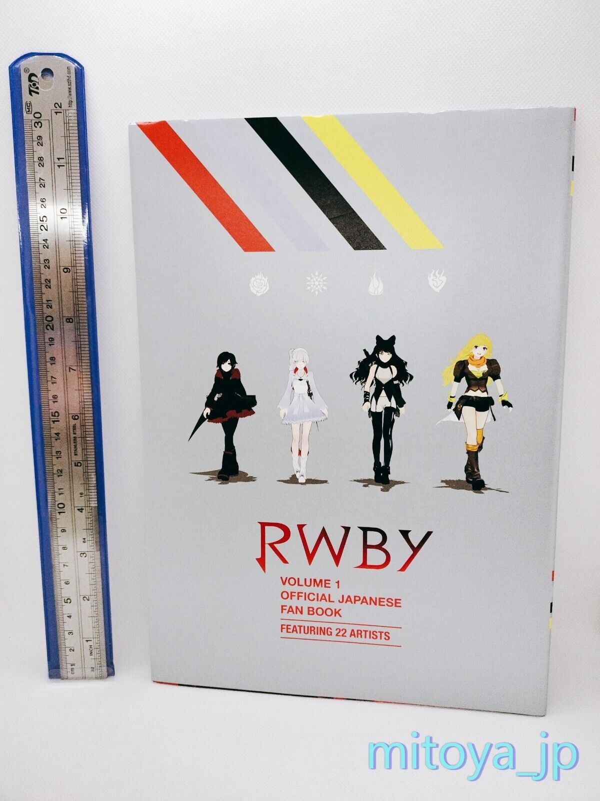 RWBY VOLUME1 OFFICIAL JAPANESE FAN BOOK FEATURING 22 ARTISTS Art book