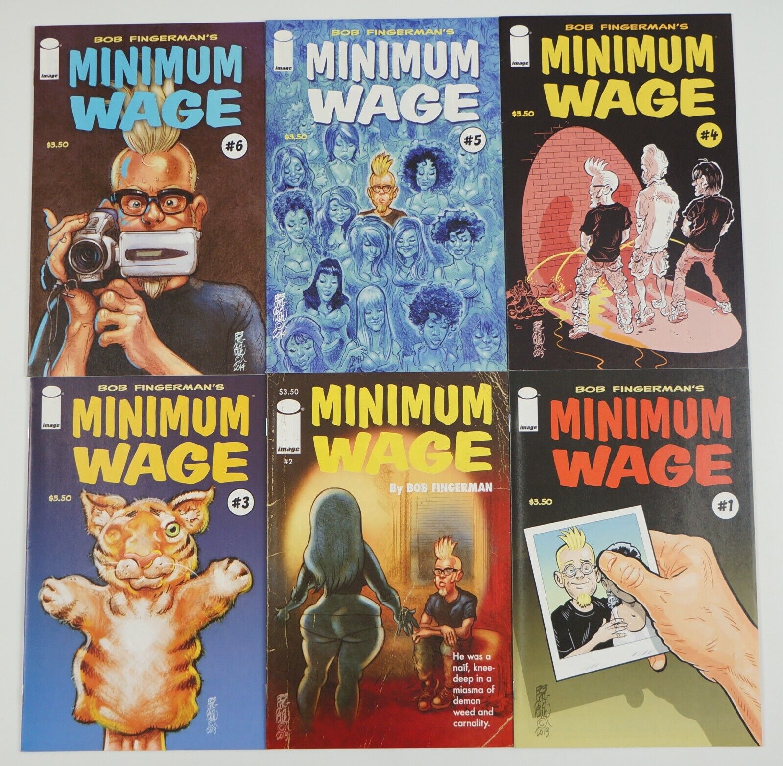 Bob Fingerman\'s Minimum Wage vol. 2 #1-6 VF/NM complete series - image comics