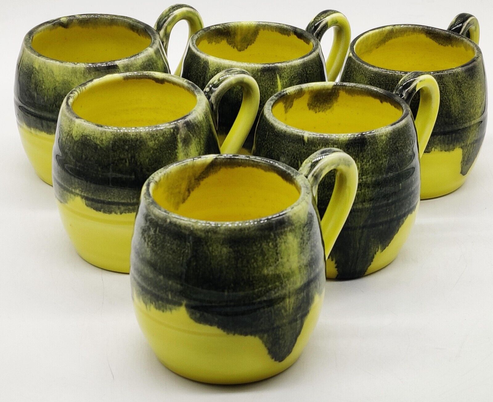 ‼️Moving Sale-Vintage INEKE Mugs Drip Pottery Glaze...Make An Offer‼️