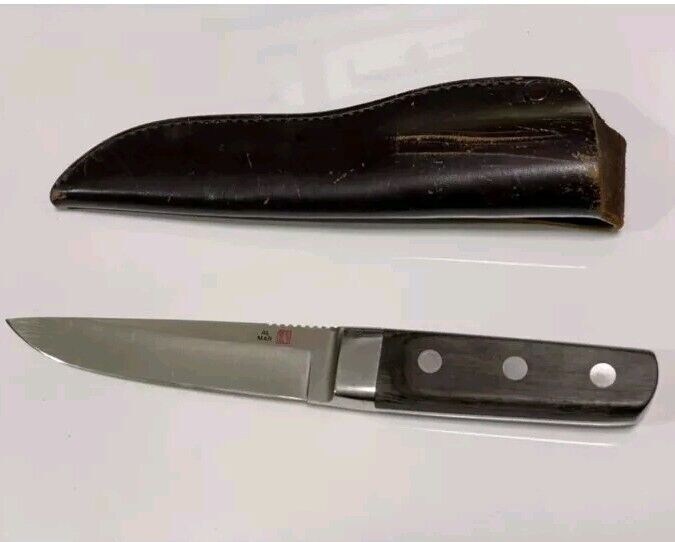 【USED】VINTAGE AL MAR TANKEN  Knife & Sheath SEKI JAPAN！！