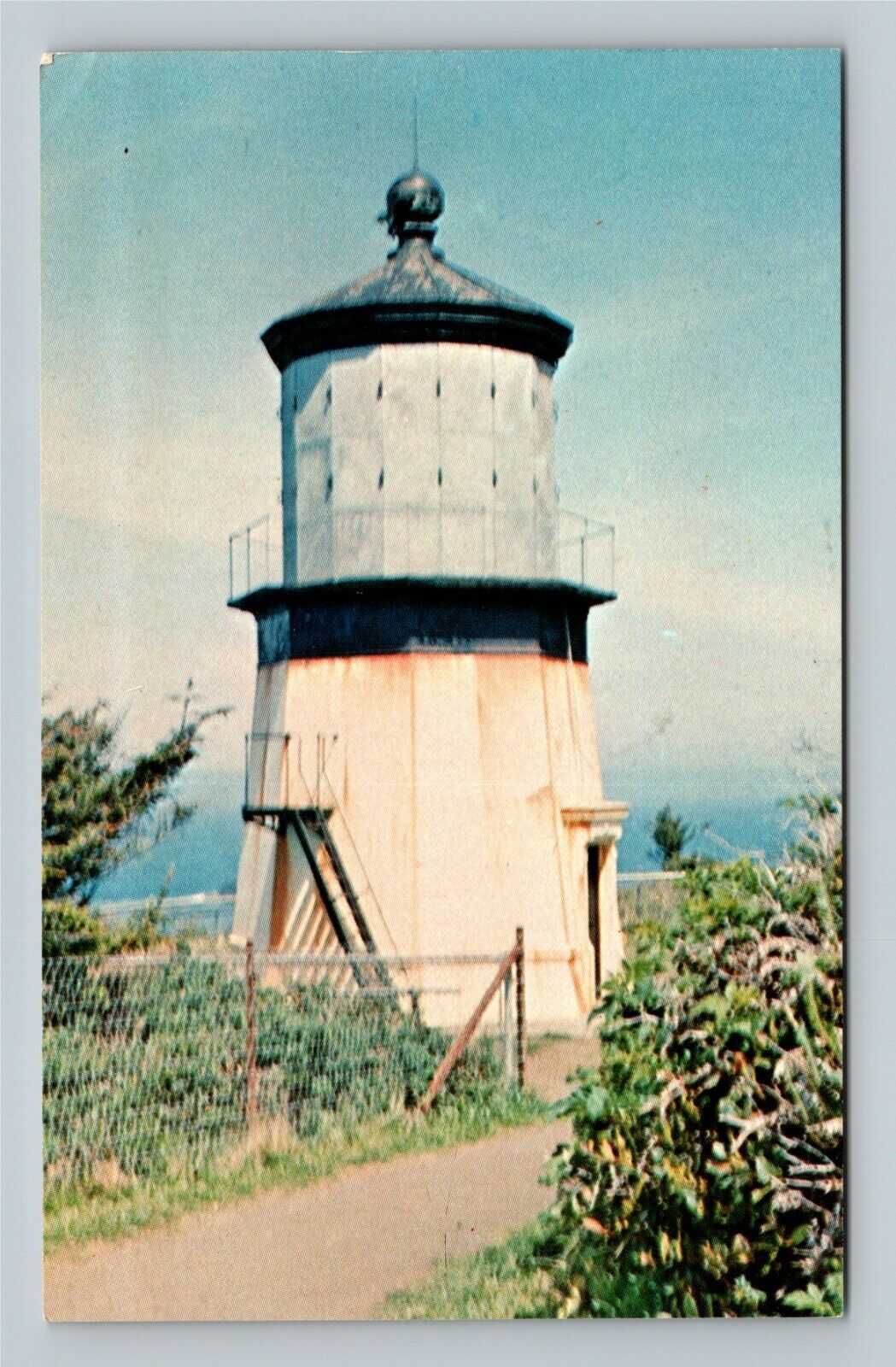 Tillamook OR, Cape Mears Lighthouse Oregon Vintage Postcard