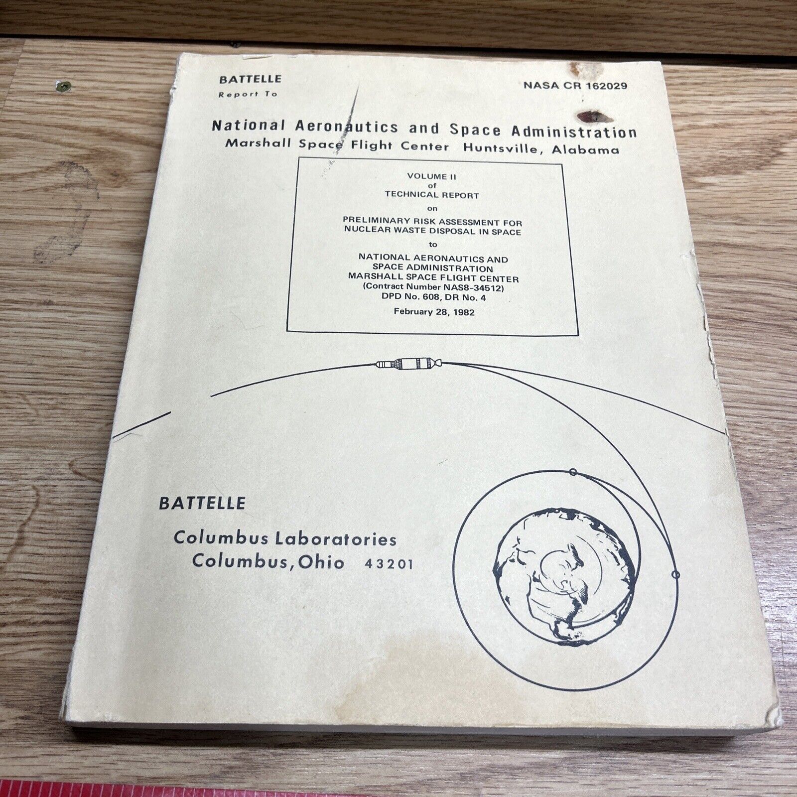 Technical Report Risk Assessment Nuclear Waste Disposal In Space Rare HTF NASA