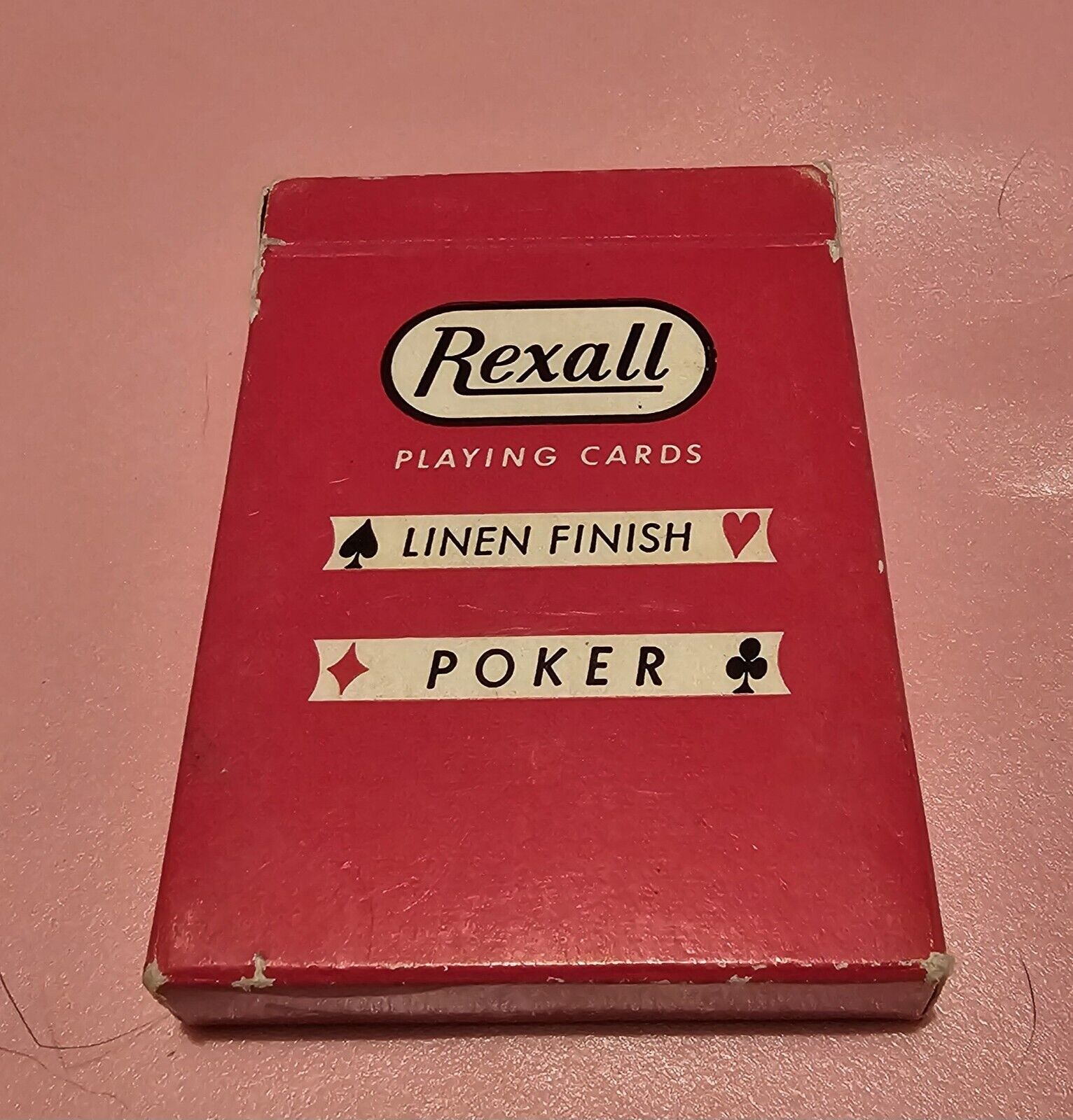 Vintage Rexall Store Playing Cards Full Deck Nice Condition 