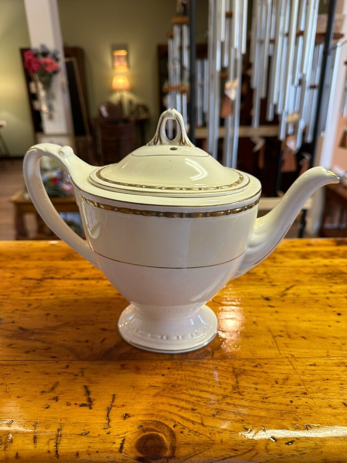 RARE Vintage 1940’s Homer Laughlin Eggshell Georgian Teapot 
