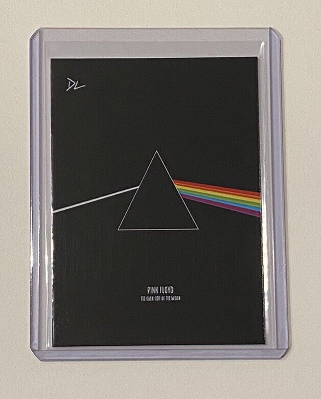 Pink Floyd Limited Edition Artist Signed Dark Side Of The Moon Trading Card 4/10