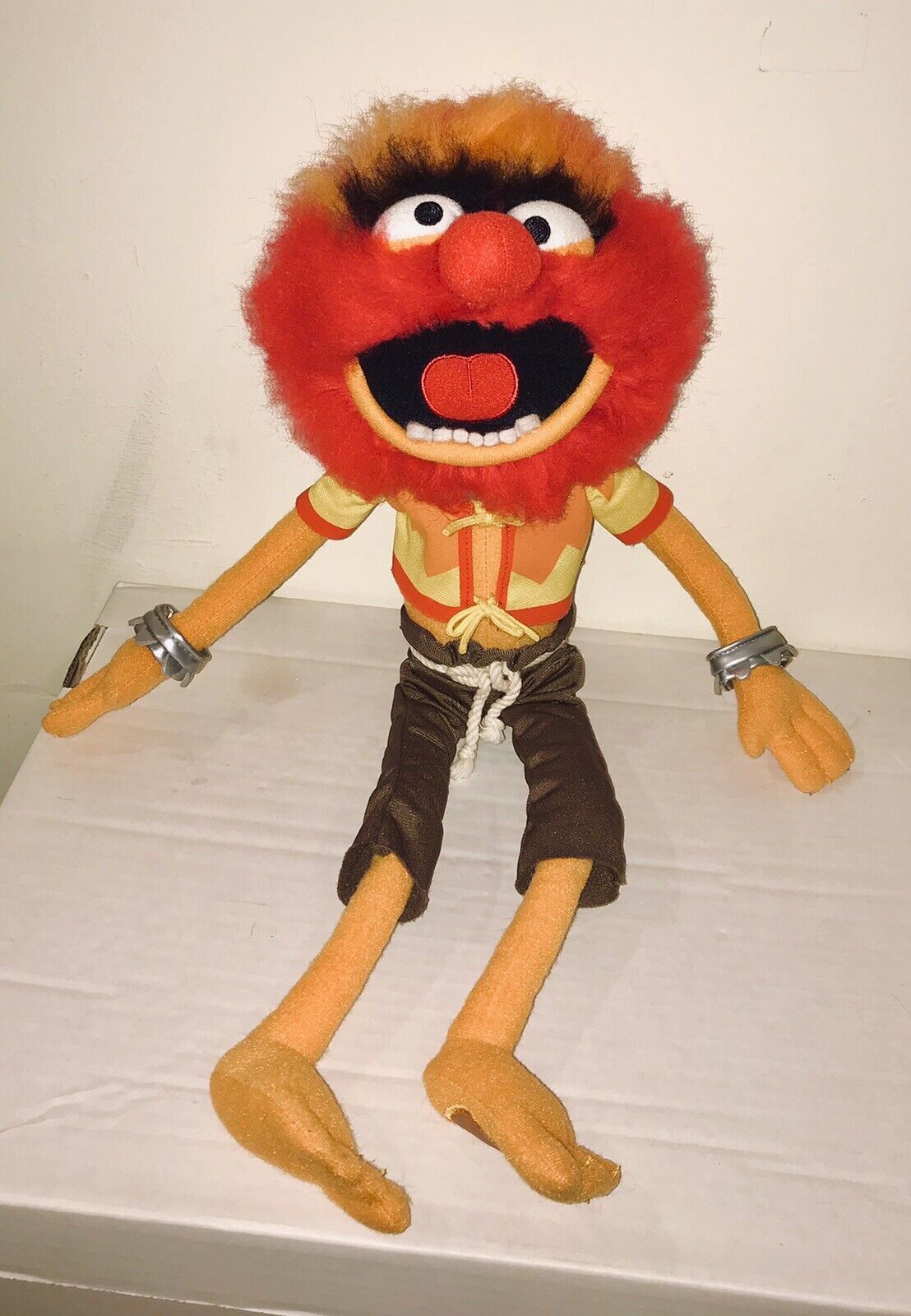 The Muppets Animal Drummer 18” Plush Figure Disney Store