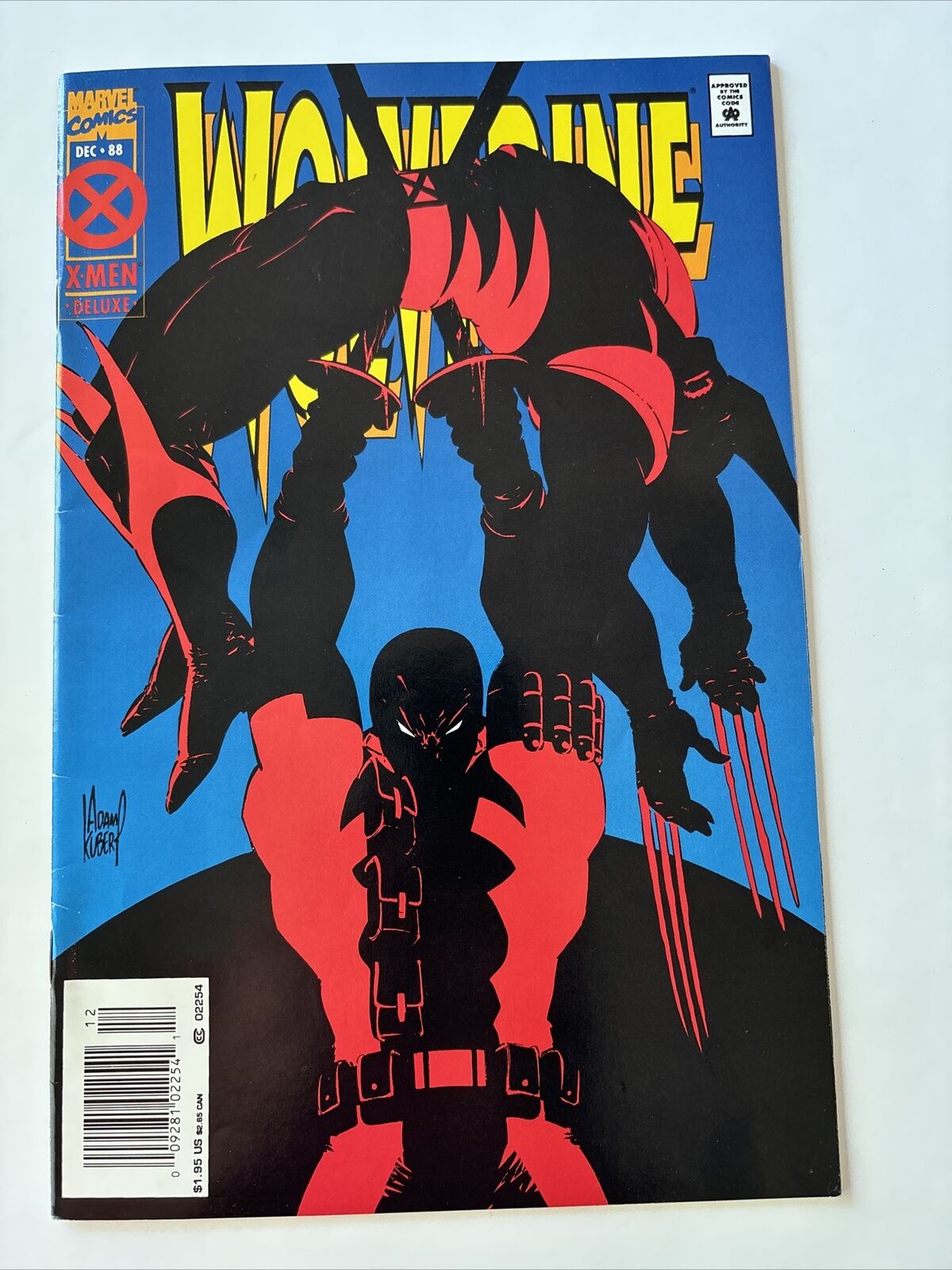 Wolverine #88 Deluxe Newsstand Variant/Marvel 1994 Insert Attached Complete