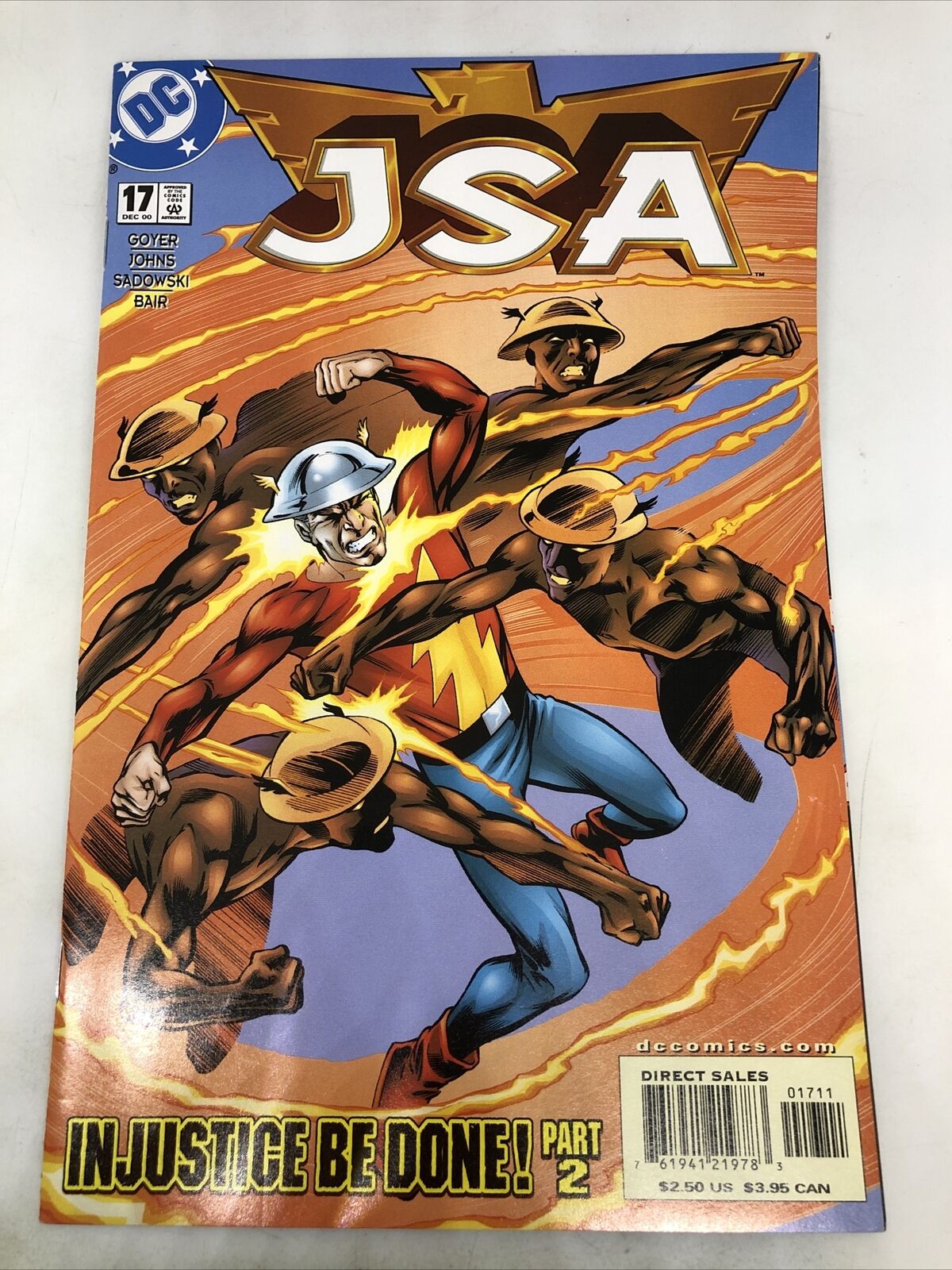 DC Comics JSA 17 Injustice Be Done Part 2 December 2000