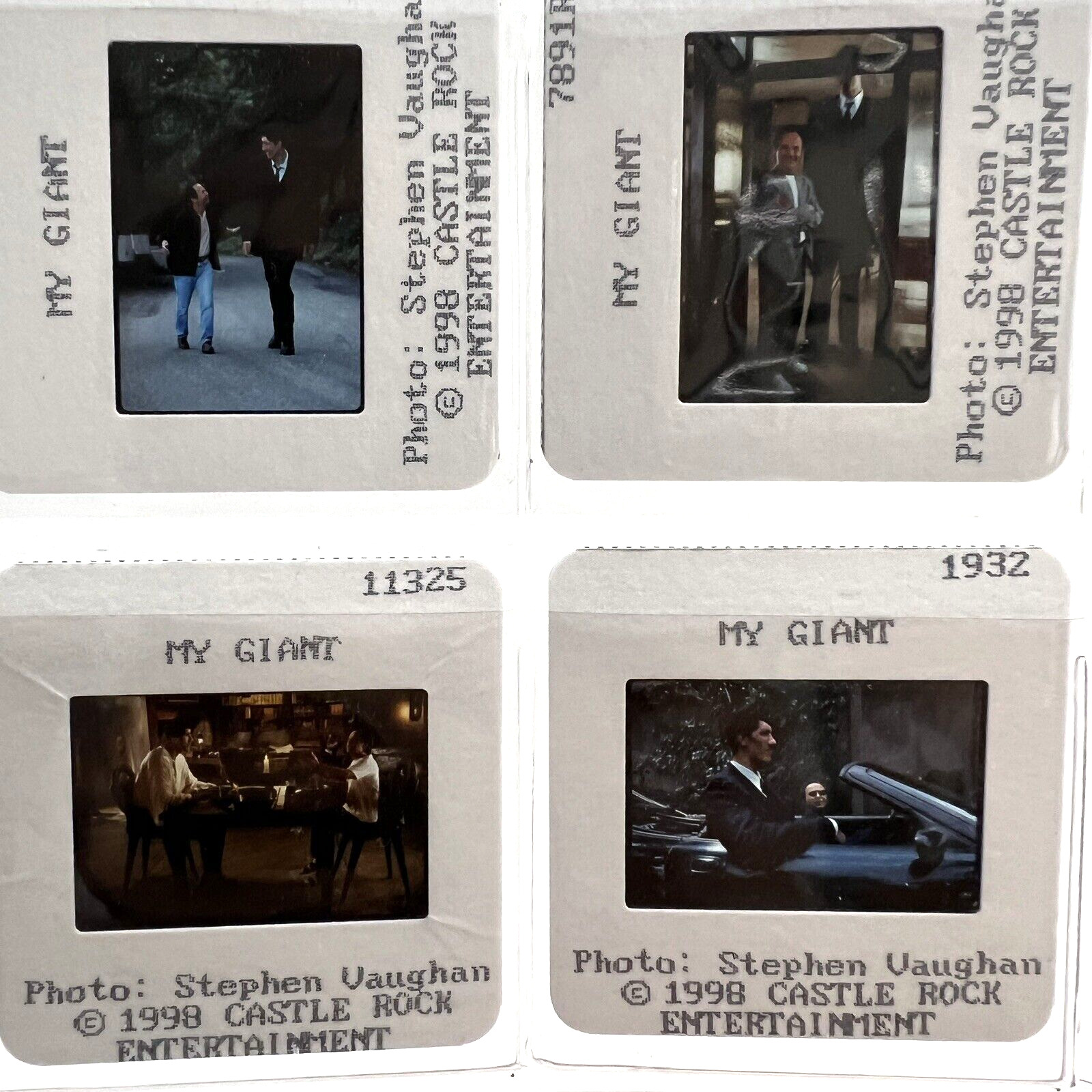 My GIANT Movie 35mm Film Advertisement TV Commercial 9 Slides 1998 VINTAGE 