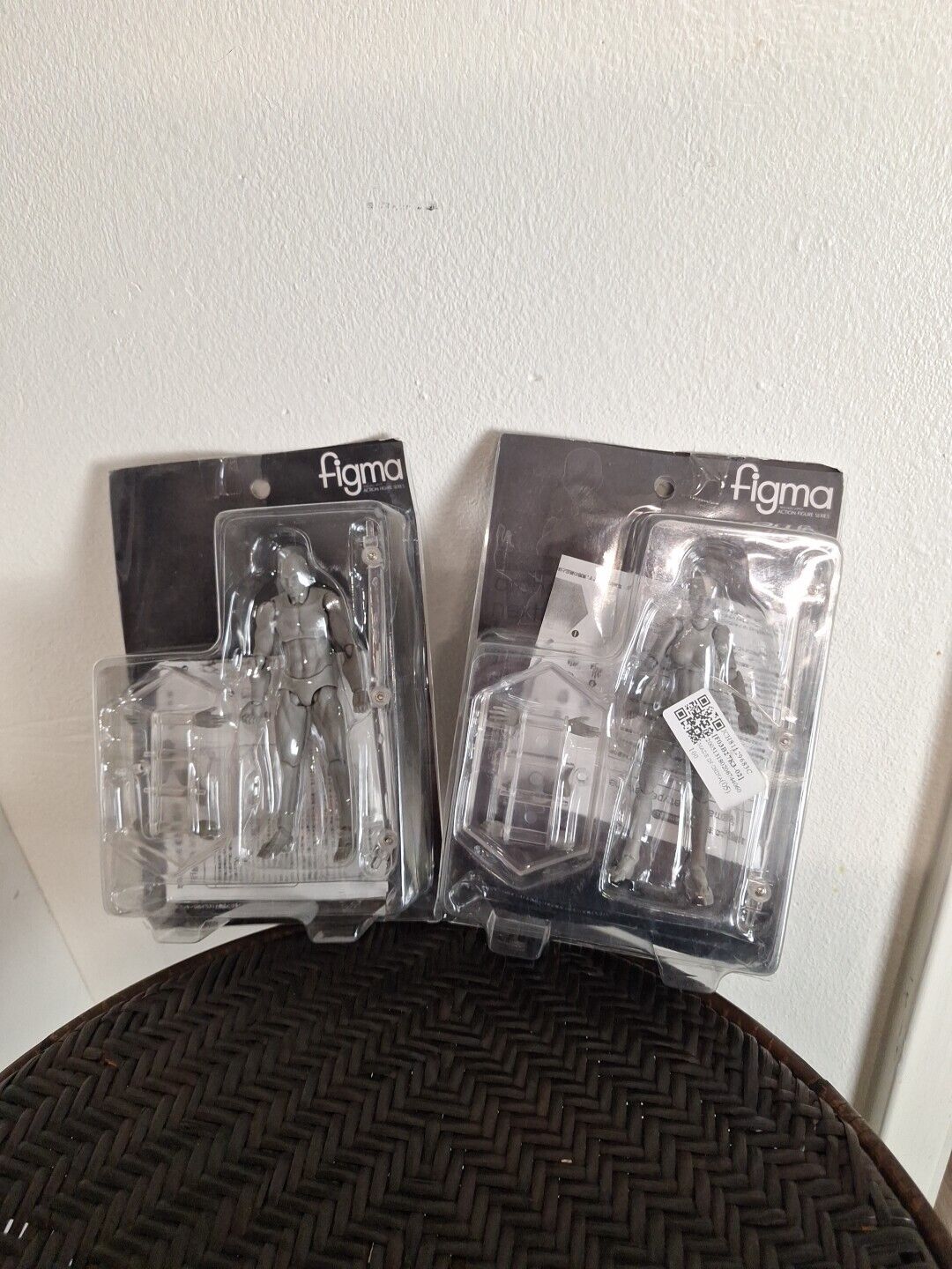 Max Factory Figma - Archetype Next: HE & SHE 03 Gray - Lot 2 Figures Together