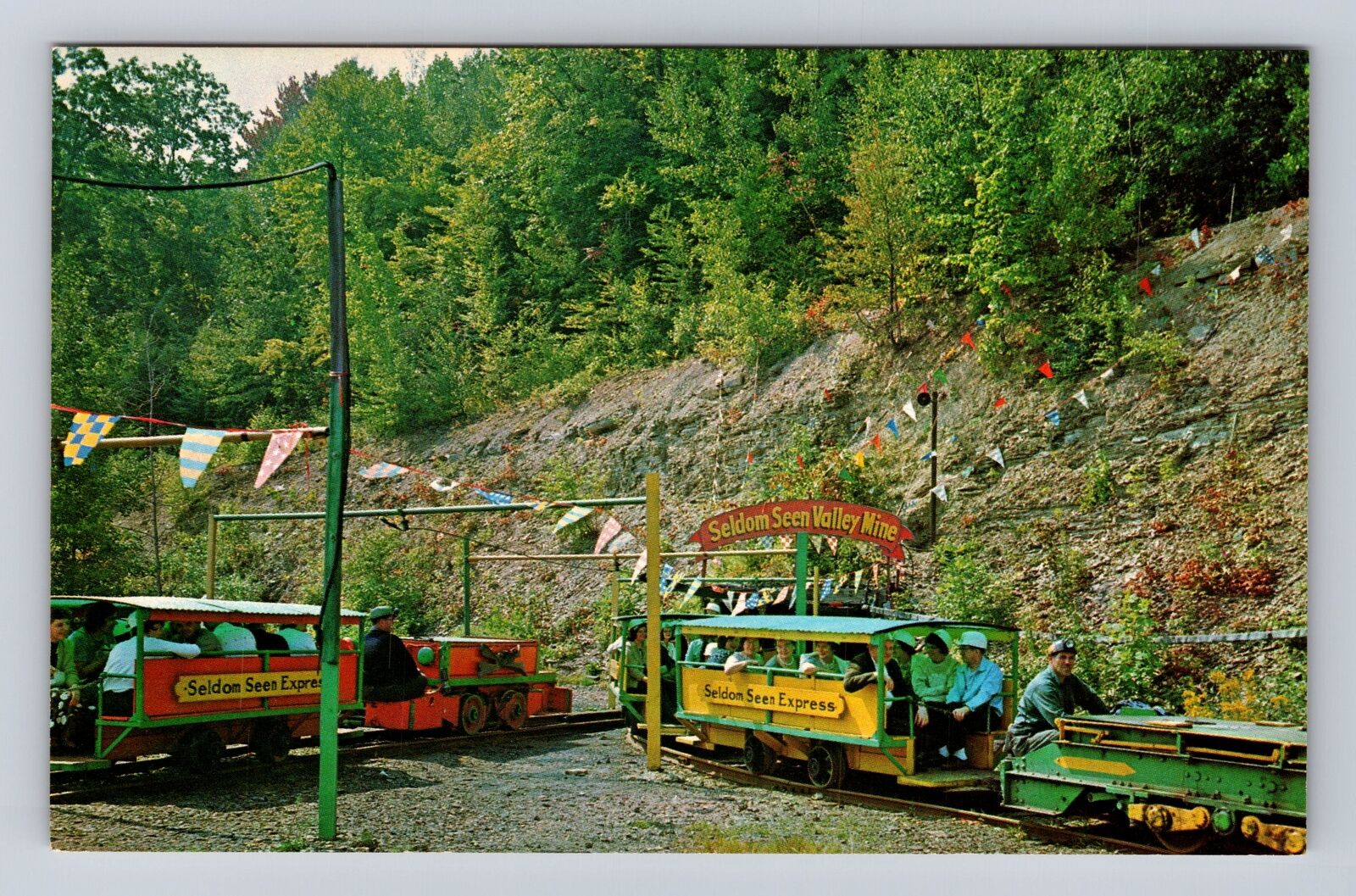 Patton PA-Pennsylvania, St Boniface, Seldom Seen Valley Mine, Vintage Postcard