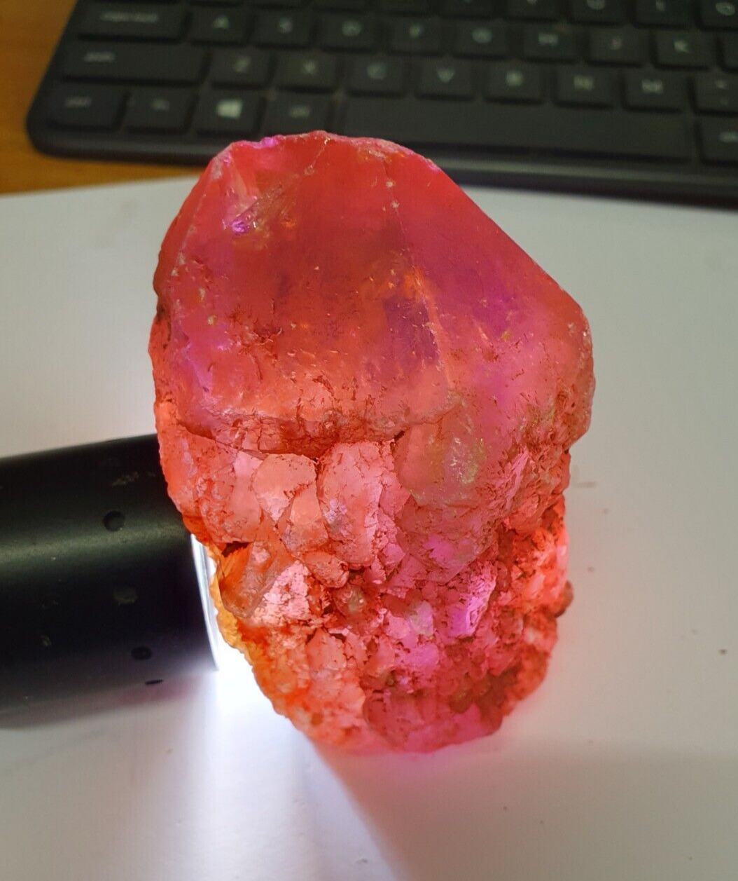 Large Rare Ametrine crystal from Bolivia...364 Grams (1820 carat)