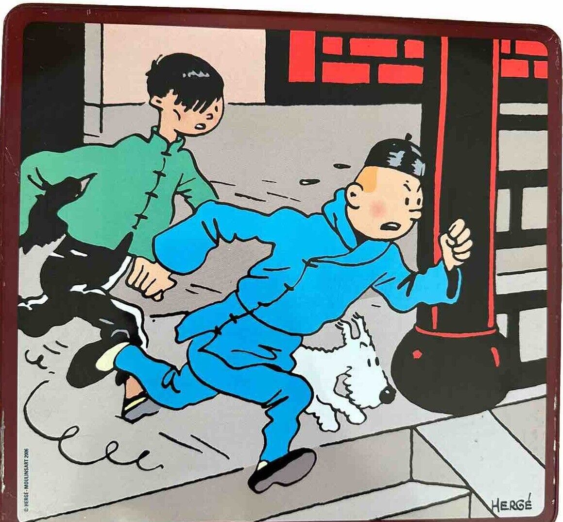 Delacre Tintin Hergé Moulinsart Le Lotus Bleu