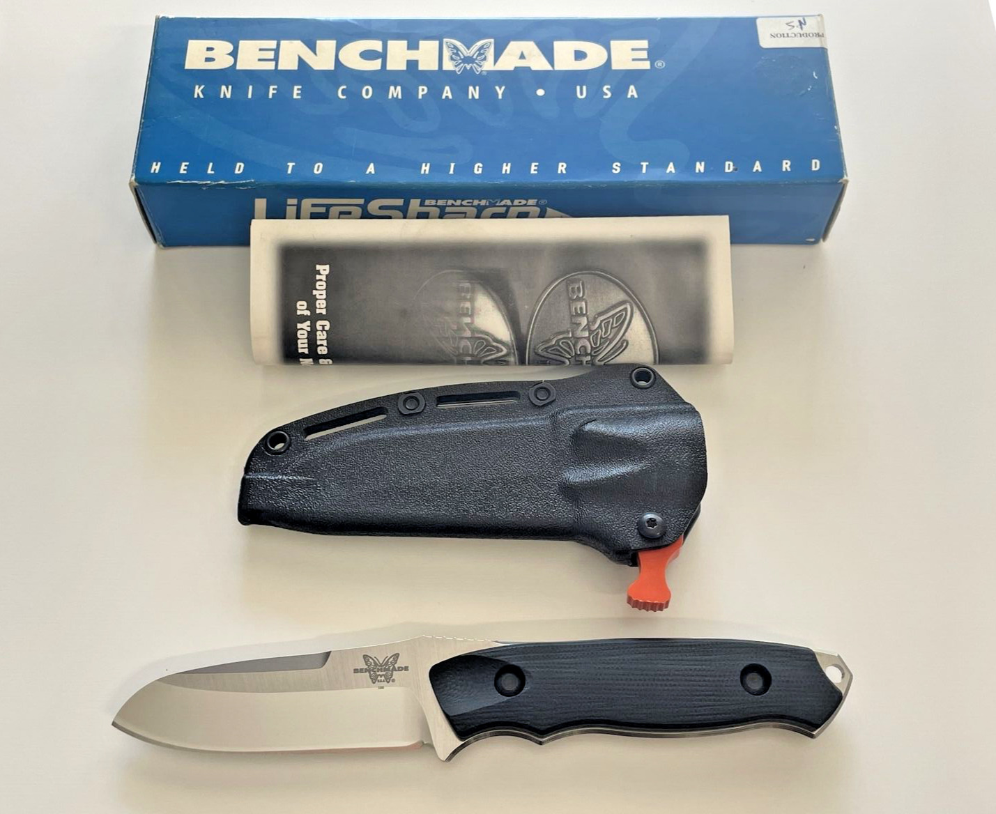 Benchmade 100 R&R River Rescue Knife 1st Production 1000/1000 USA 2001