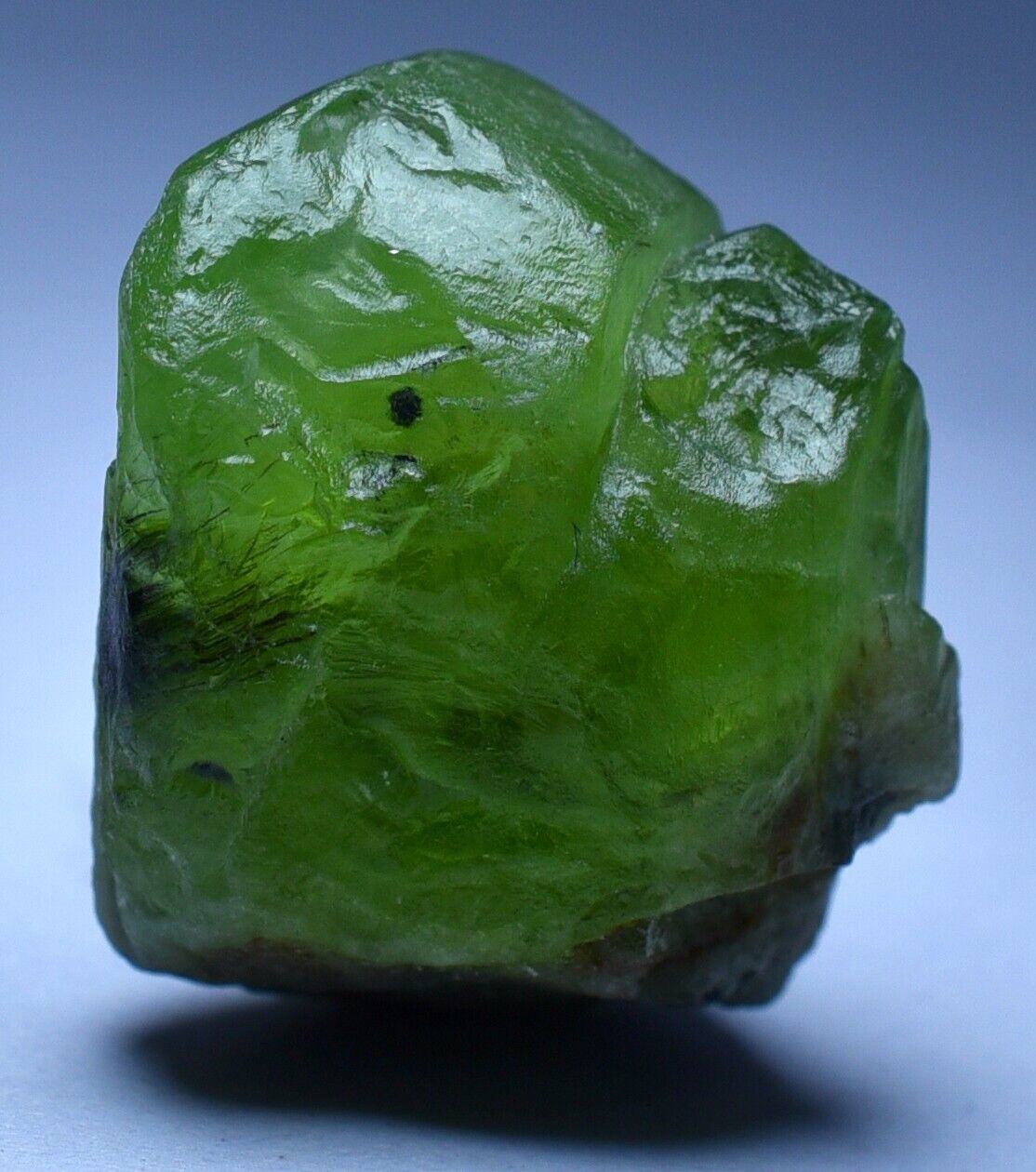 63.85 CT Natural Green Rare Vonsenite-Ludwigite Needles PERIDOT Crystal Specimen
