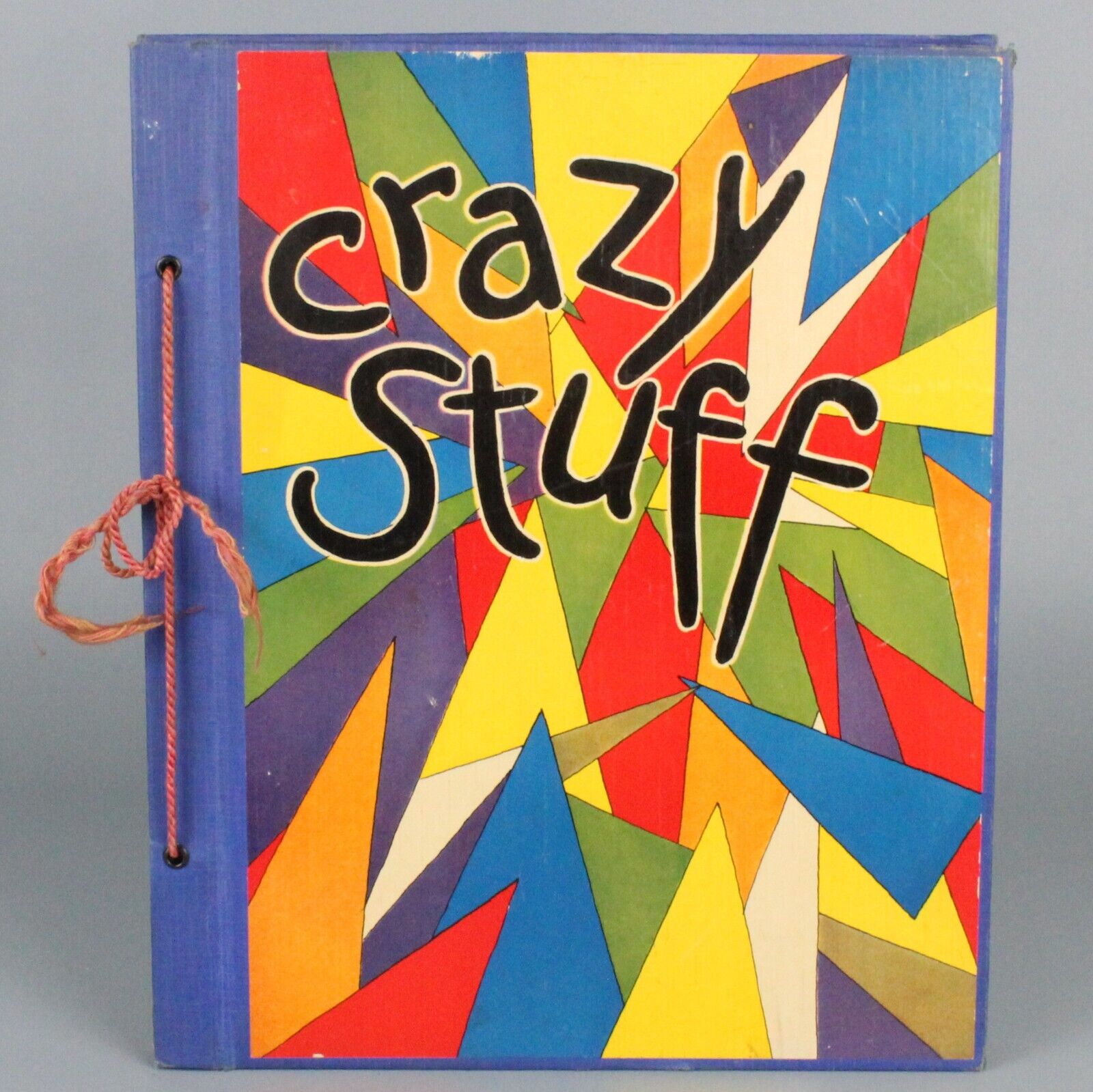 Vintage Scrapbook CRAZY STUFF 1929 Unused Color pages with graphics Mable Harris