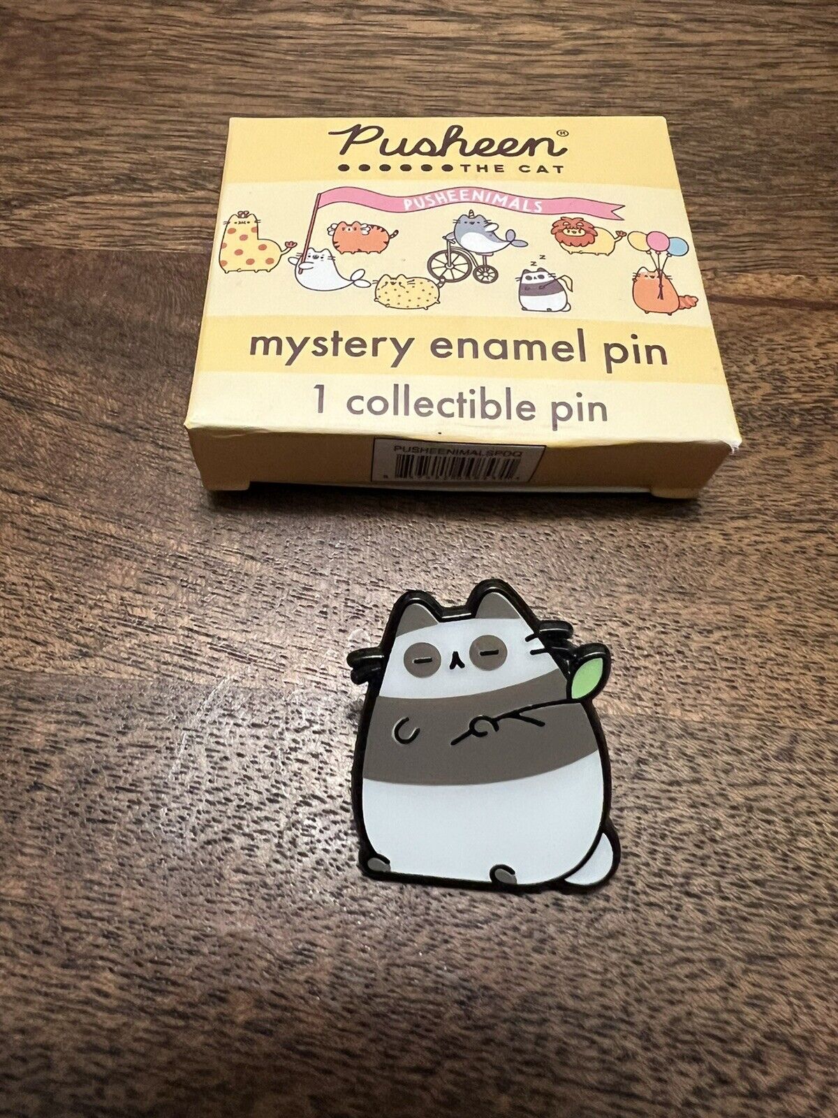 Pusheen Pusheenimals PANDA Enamel Metal PIN Blind NEW Mystery Cat 