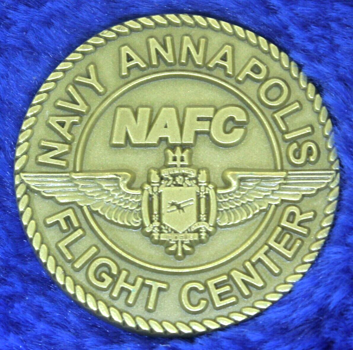 USN Annapolis Flight Center NAFC Challenge Coin PT-10