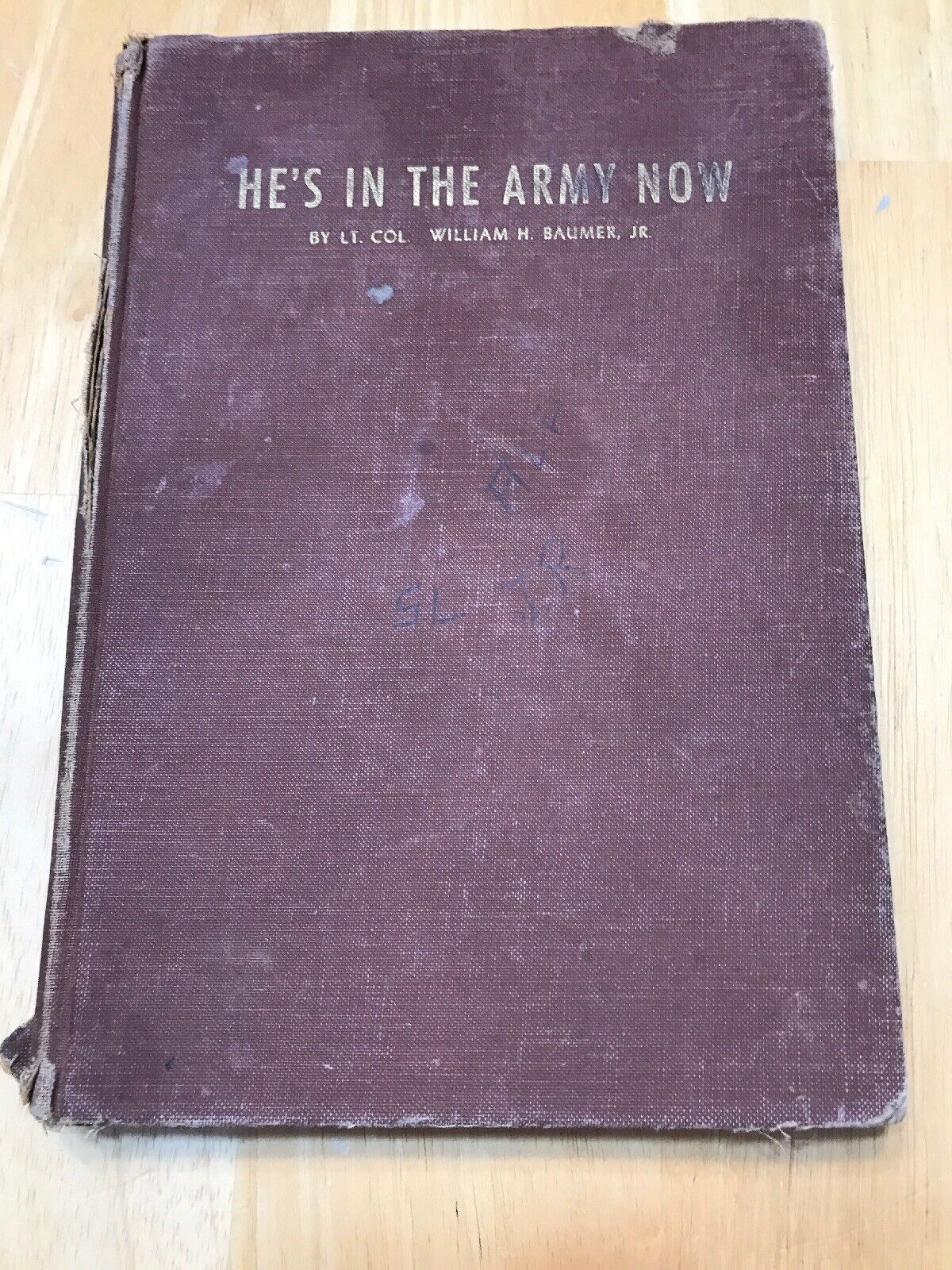 He’s In The Army Now WW2 Recruitment Book 3/43 Black Rock School Connecticut IDd