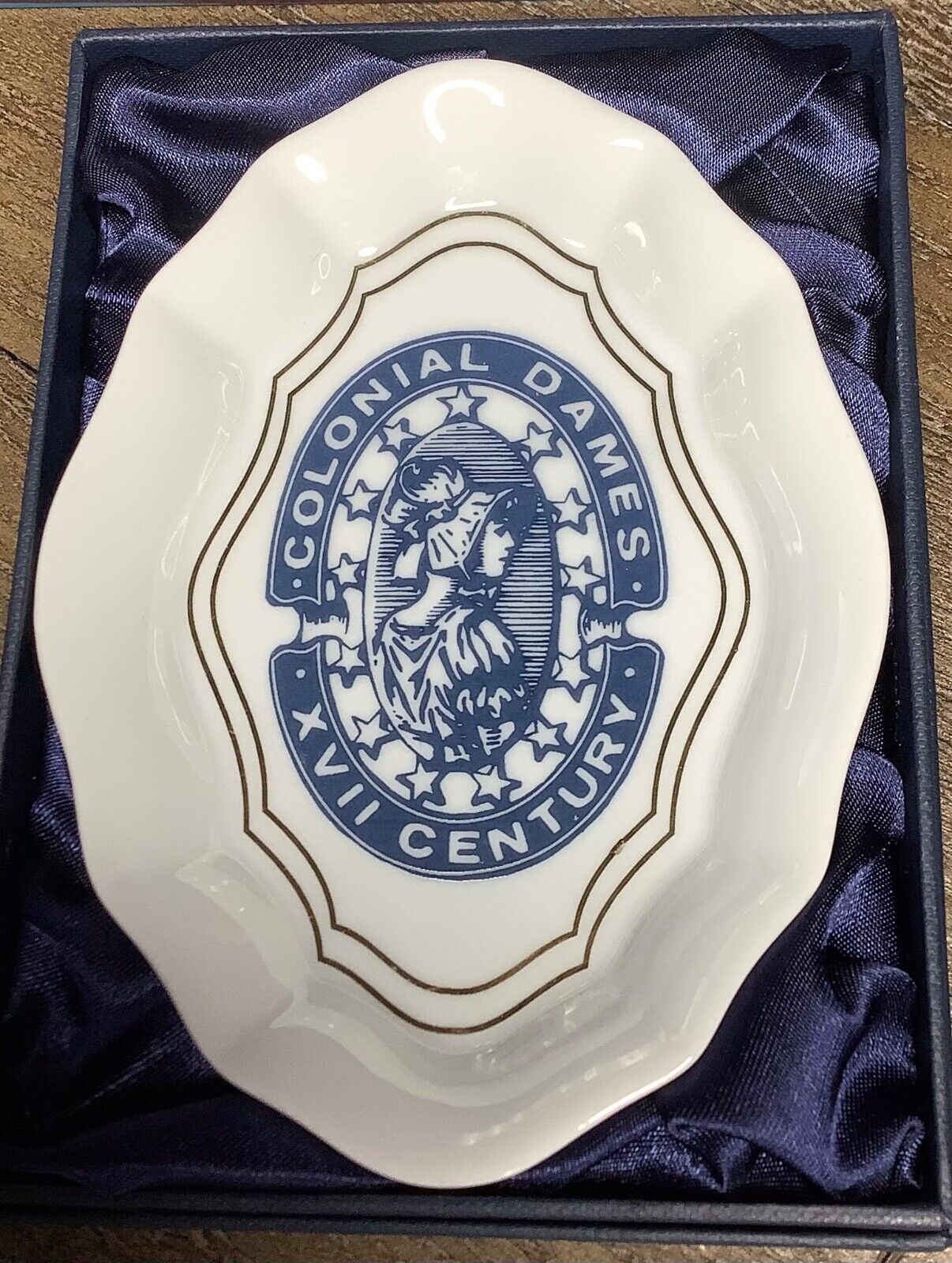 Colonial Dames of the  XVII Century Florida State Society Plate