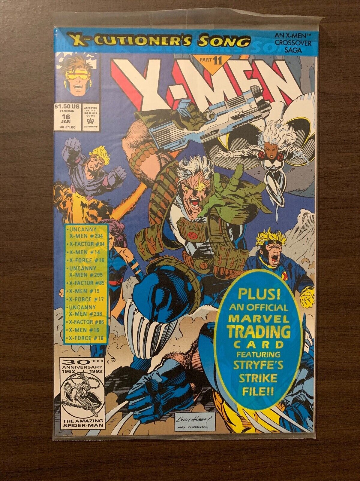 X-Men vol.2 #16 1993 Uncirculated High Grade 9.6 Marvel Comic Book CL44-56