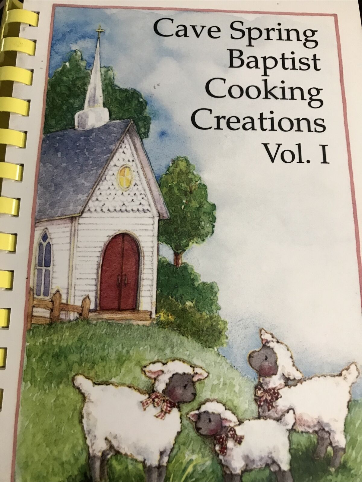 DECATUR AL Cave Spring Baptist Cooking Creations Vol 1  Spiral Cookbook