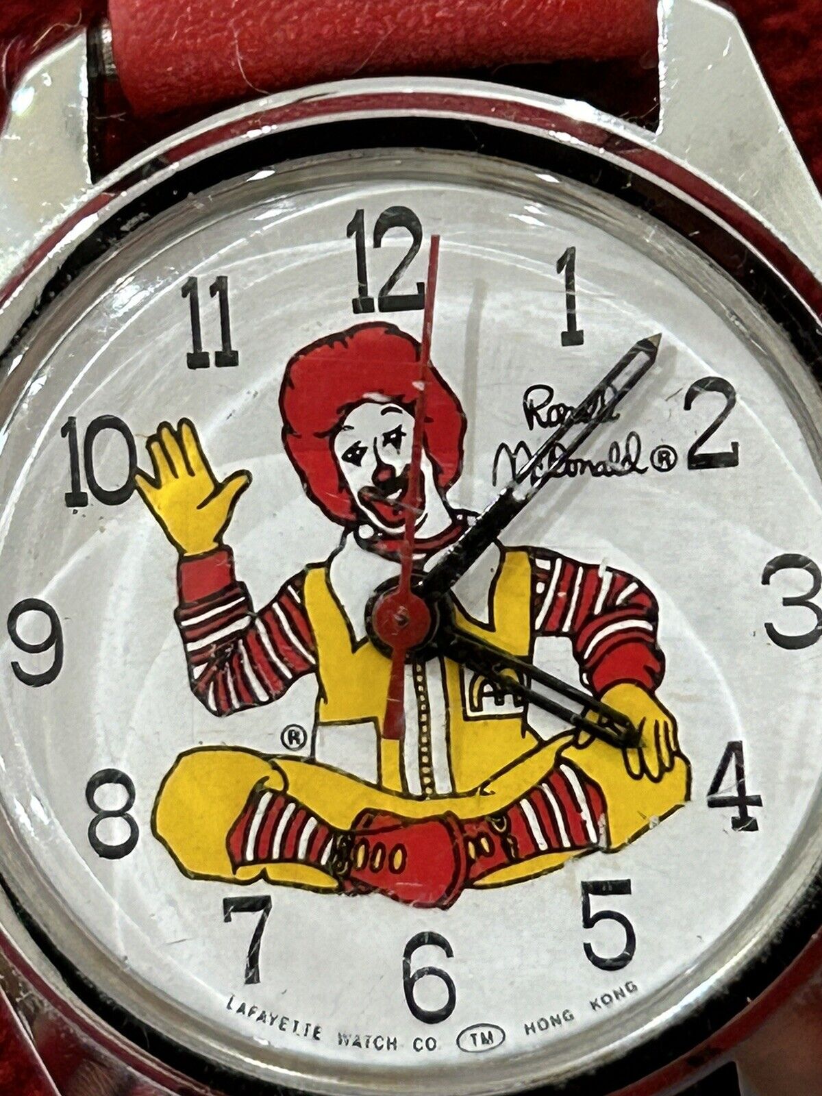 Ronald Mcdonald Vintage Lafayette 1979 Watch McDonalds