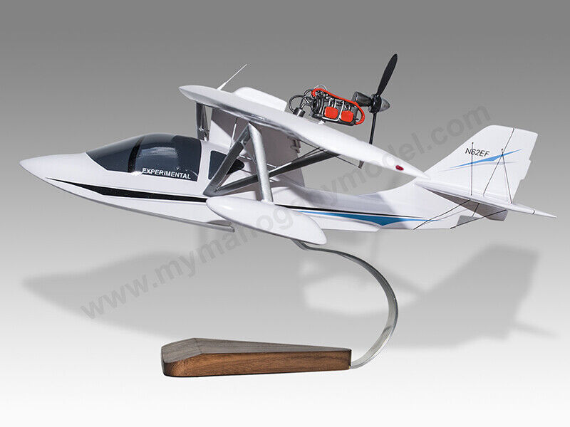 Feraca Edward M Searey LSX Solid Mahogany Wood Airplane Desktop Model