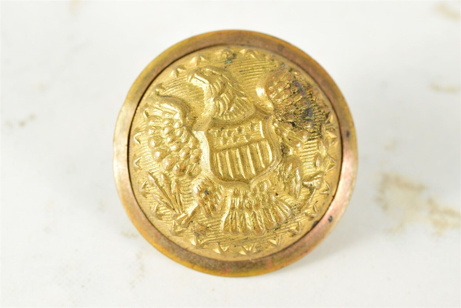 1830-1896 C.W. Simmons and Son Boston Officer Coat Button