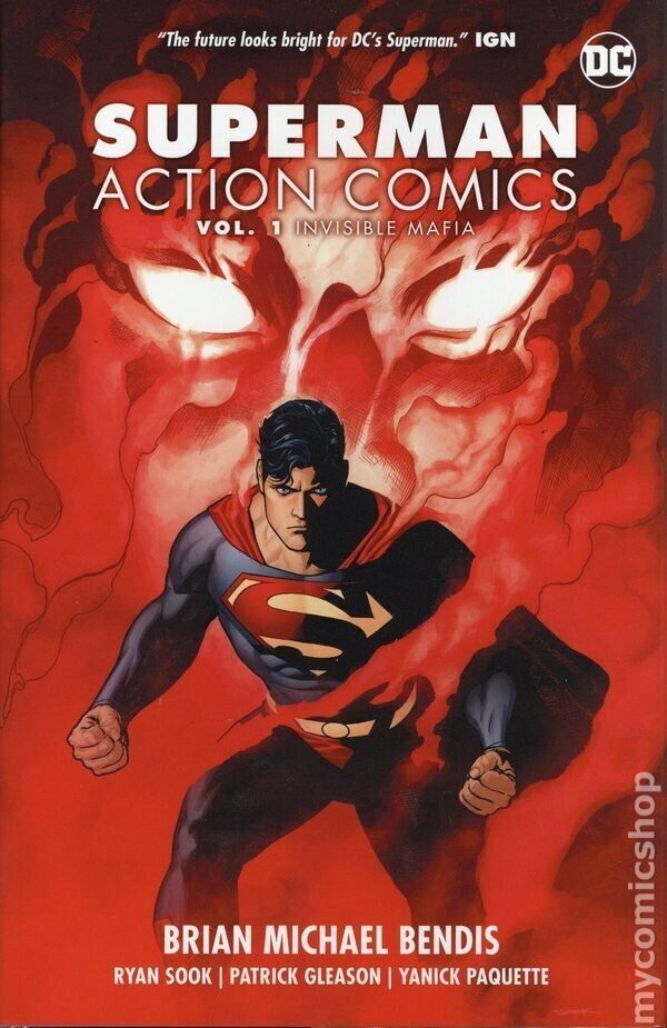 Superman Action Comics HC By Brian Michael Bendis #1-1ST  2019 Stock Image