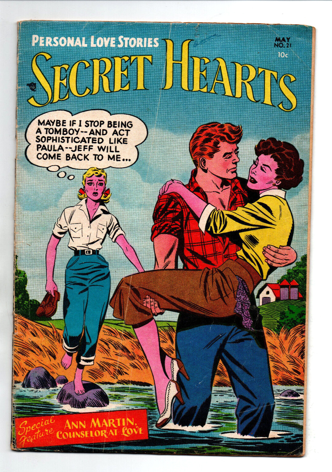 Secret Hearts #21 - Romance - DC Comics - 1954 - GD