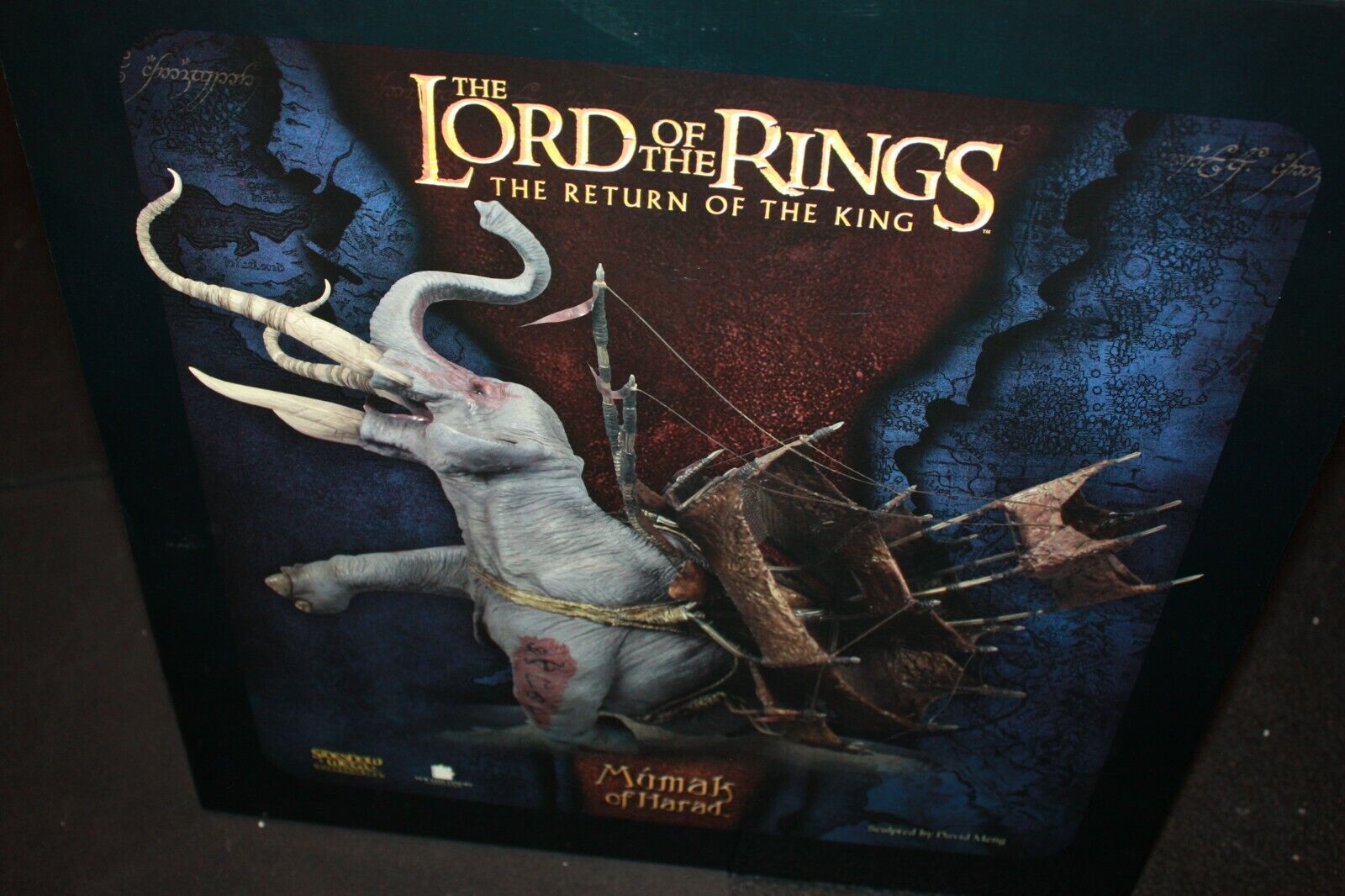 SIDESHOW WETA LORD OF THE RINGS LOTR MUMAK OF HARAD SOLD OUT #0240/3000