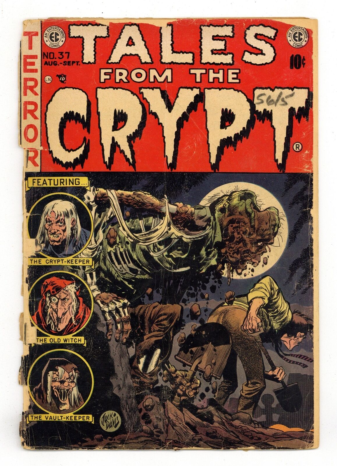 Tales from the Crypt #37 PR 0.5 1953