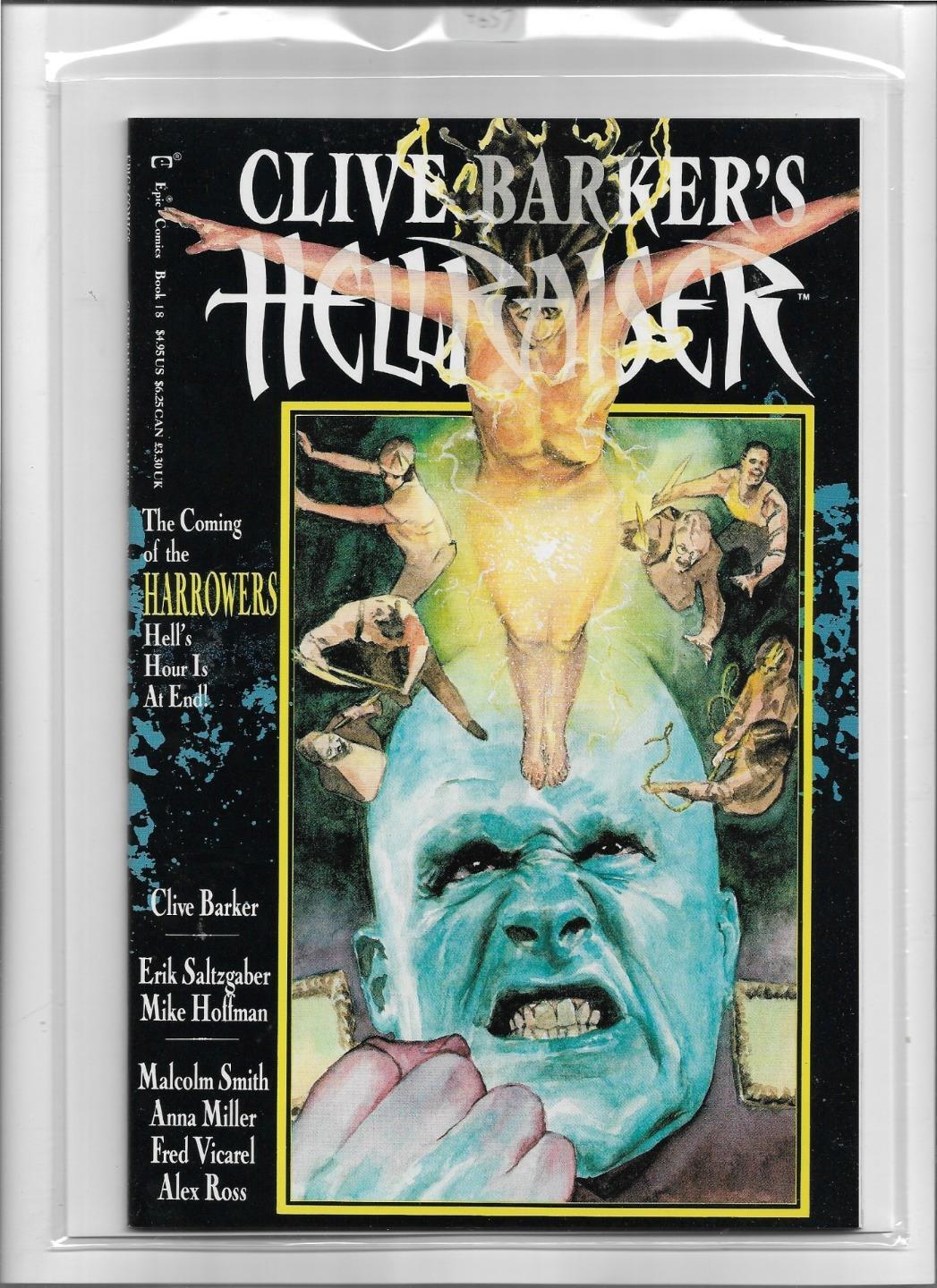 CLIVE BARKER'S HELLRAISER #18 1992 NEAR MINT+ 9.6 4657