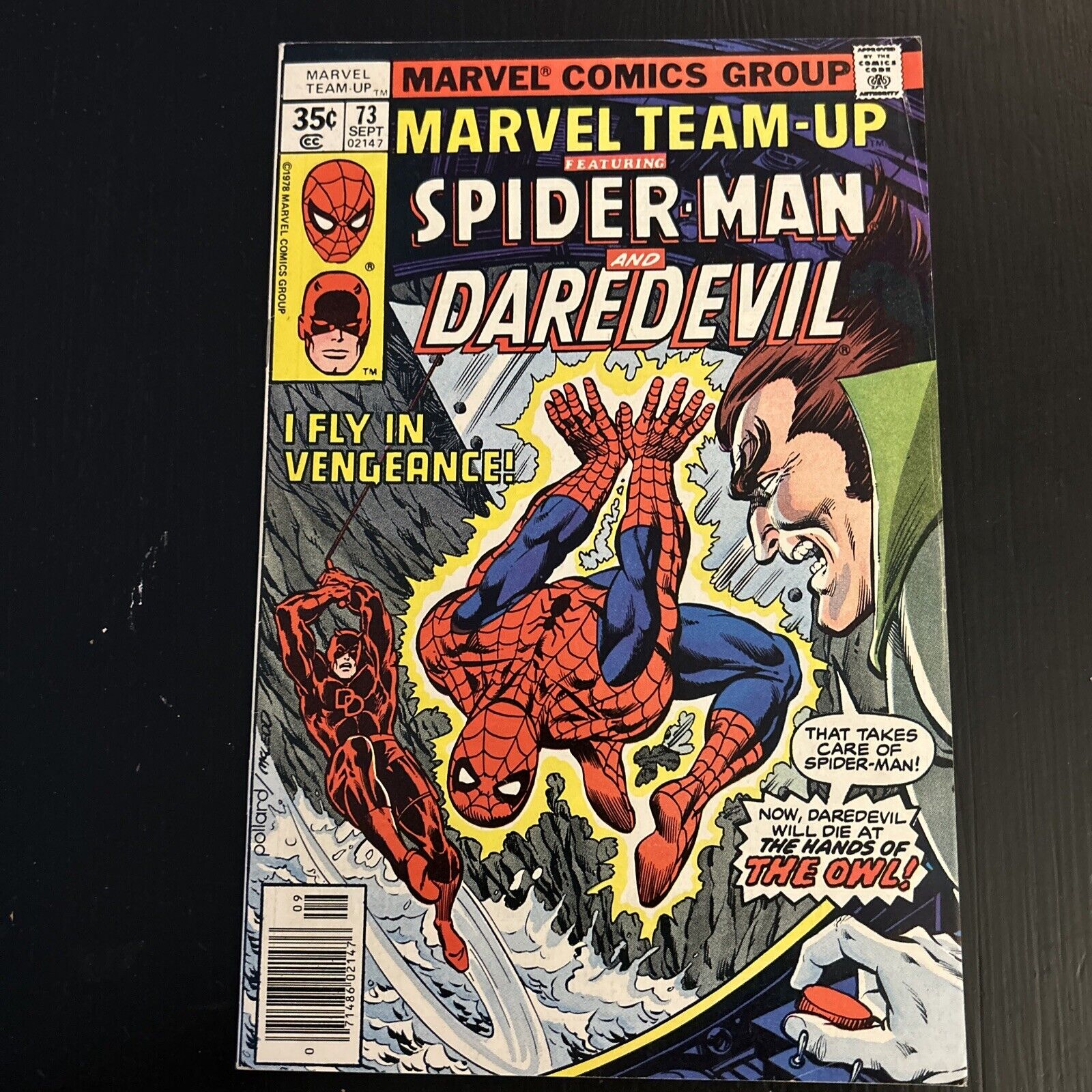 Marvel Team-Up Featuring Spider-Man & Daredevil #73 (1978) - Owl app Newsstand
